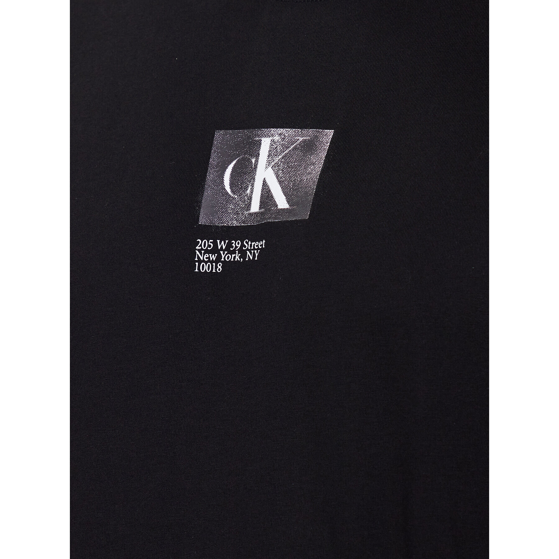 Calvin Klein Jeans Мъжки топ J30J322878 Черен Oversize - Pepit.bg
