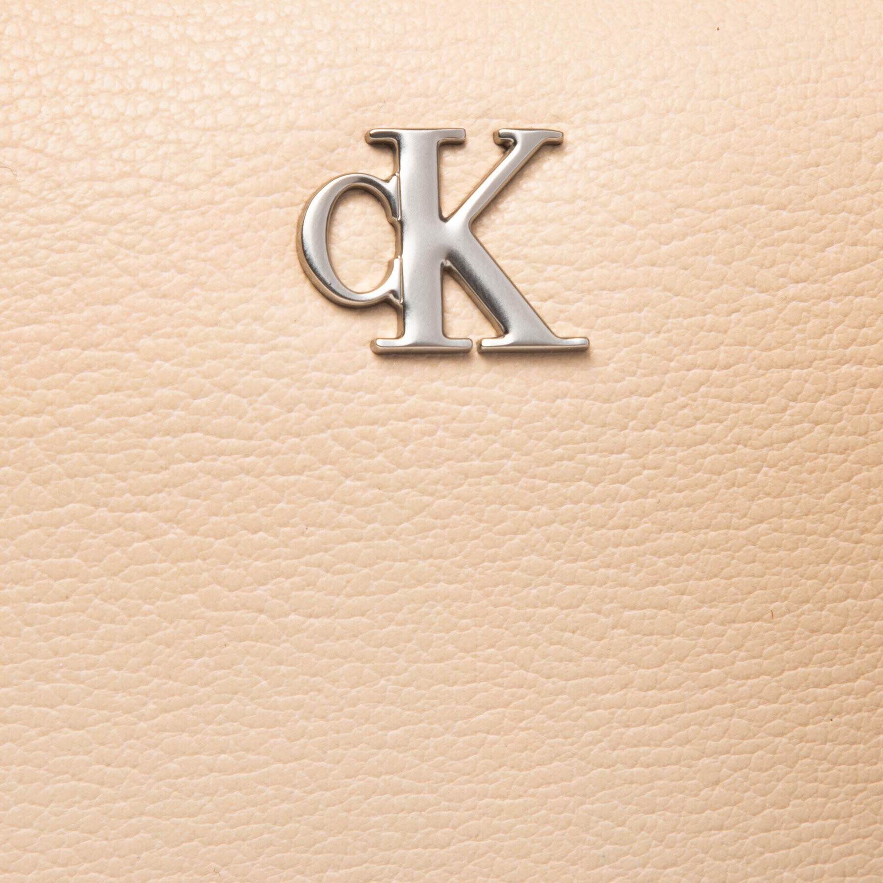 Calvin Klein Jeans Несесер Minimal Monogram Make Up Bag K60K608403 Бежов - Pepit.bg