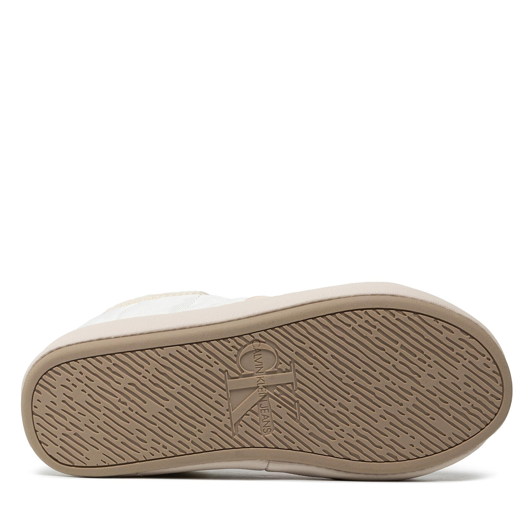 Calvin Klein Jeans Пантофи Home Shoe Slipper W Warm Linning YM0YM00242 Бял - Pepit.bg