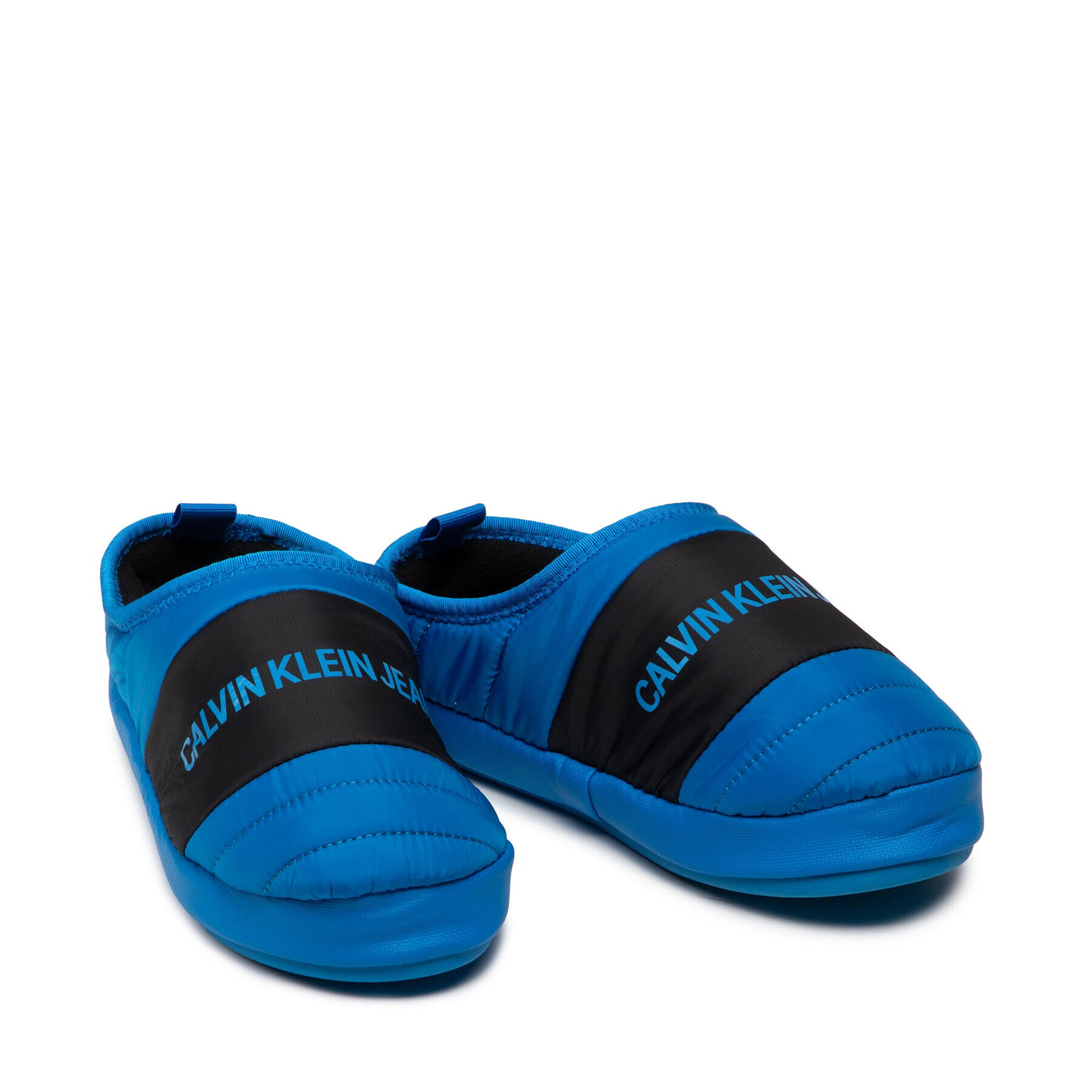 Calvin Klein Jeans Пантофи Home Shoe Slipper YM0YM00303 Син - Pepit.bg