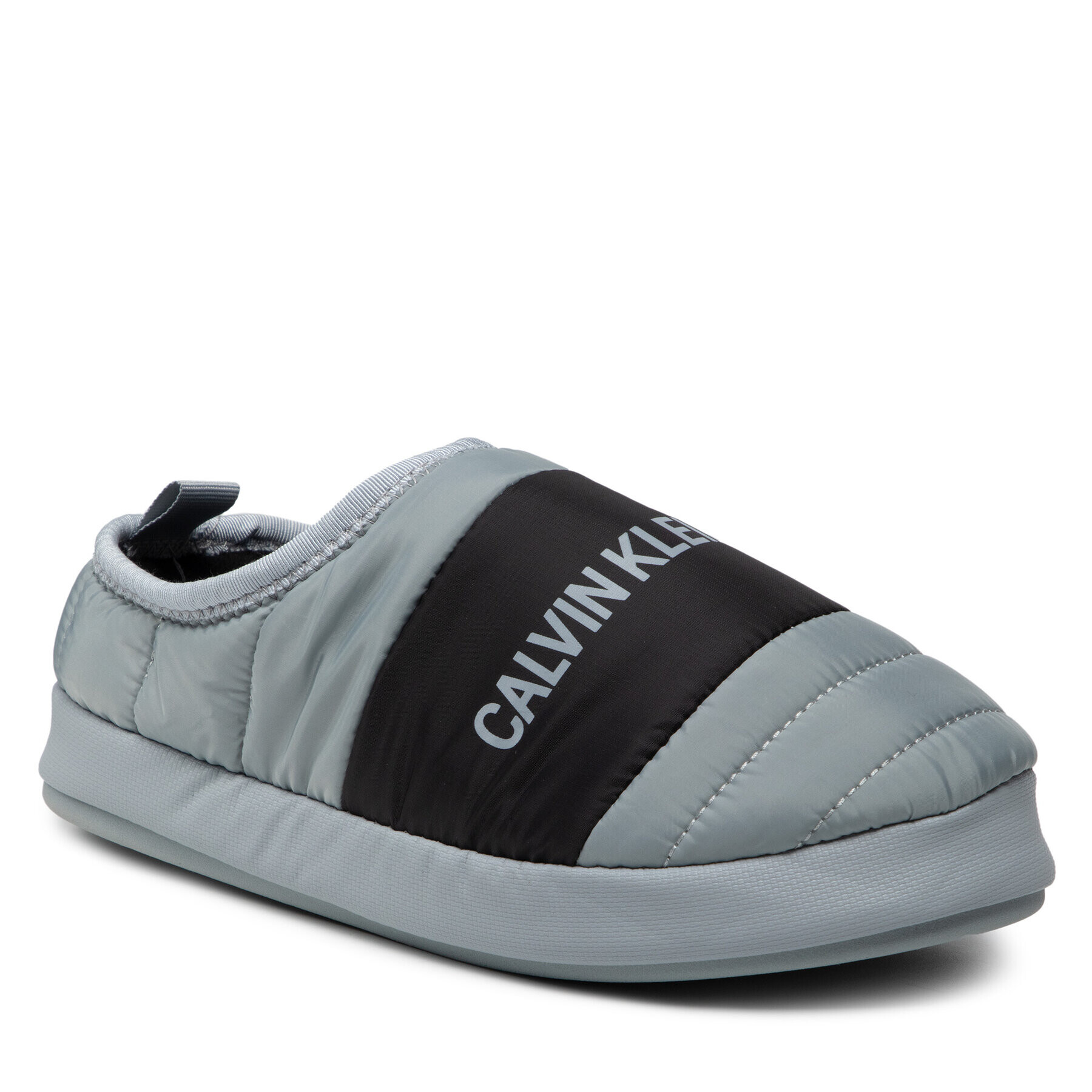 Calvin Klein Jeans Пантофи Home Shoe Slipper YM0YM00303 Сив - Pepit.bg