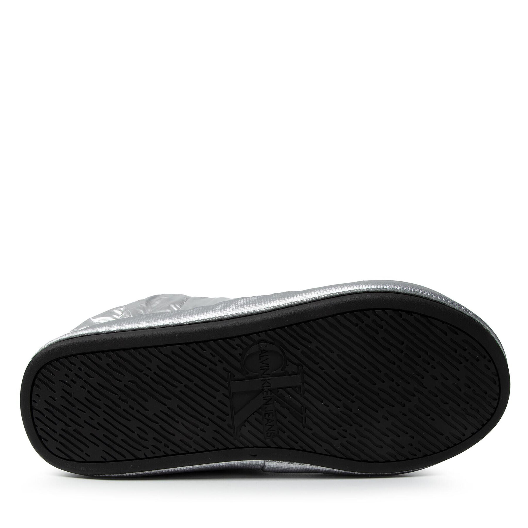 Calvin Klein Jeans Пантофи Home Shoe Slipper YW0YW00479 Сребрист - Pepit.bg