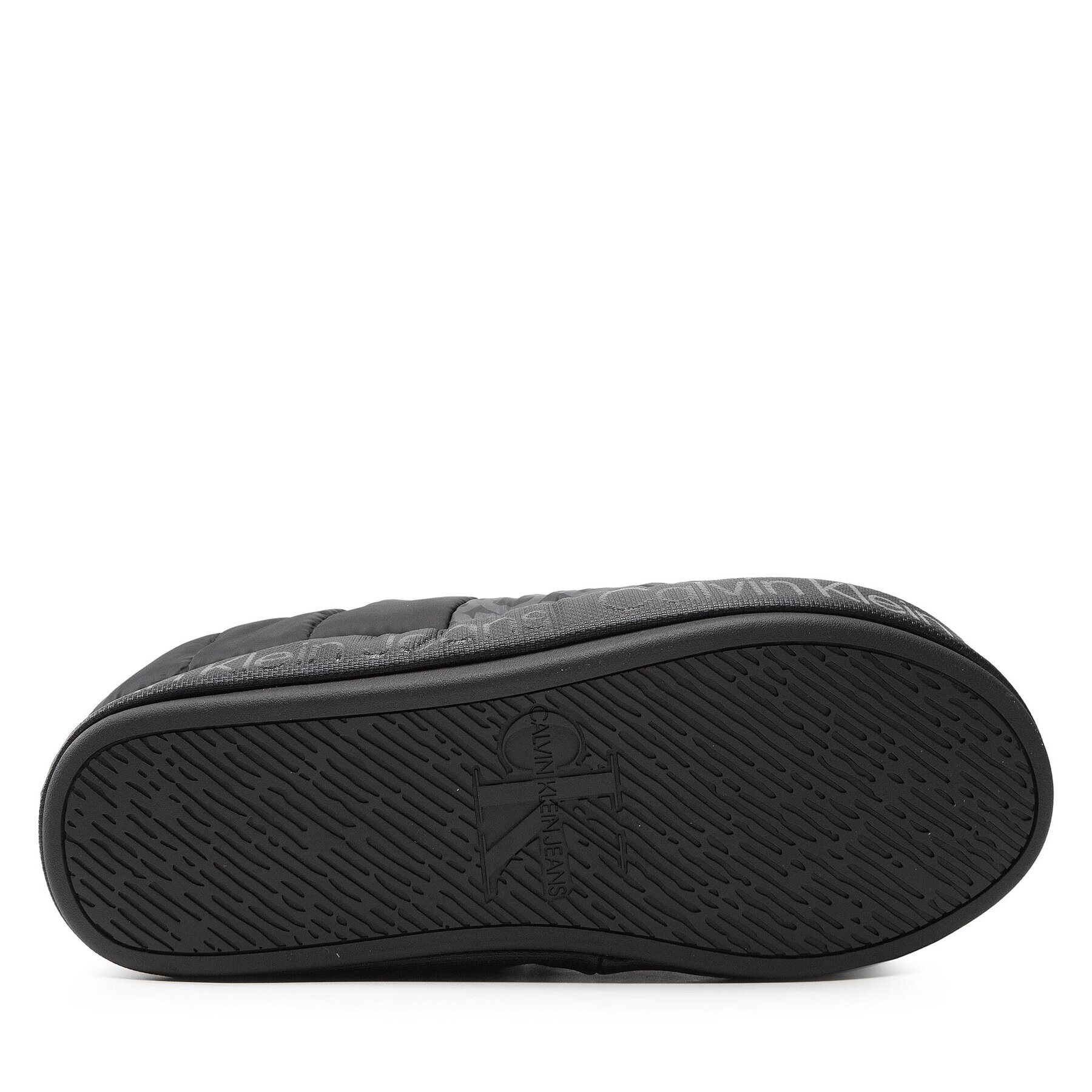 Calvin Klein Jeans Пантофи Home Slipper W/Coulisse YM0YM00526 Черен - Pepit.bg