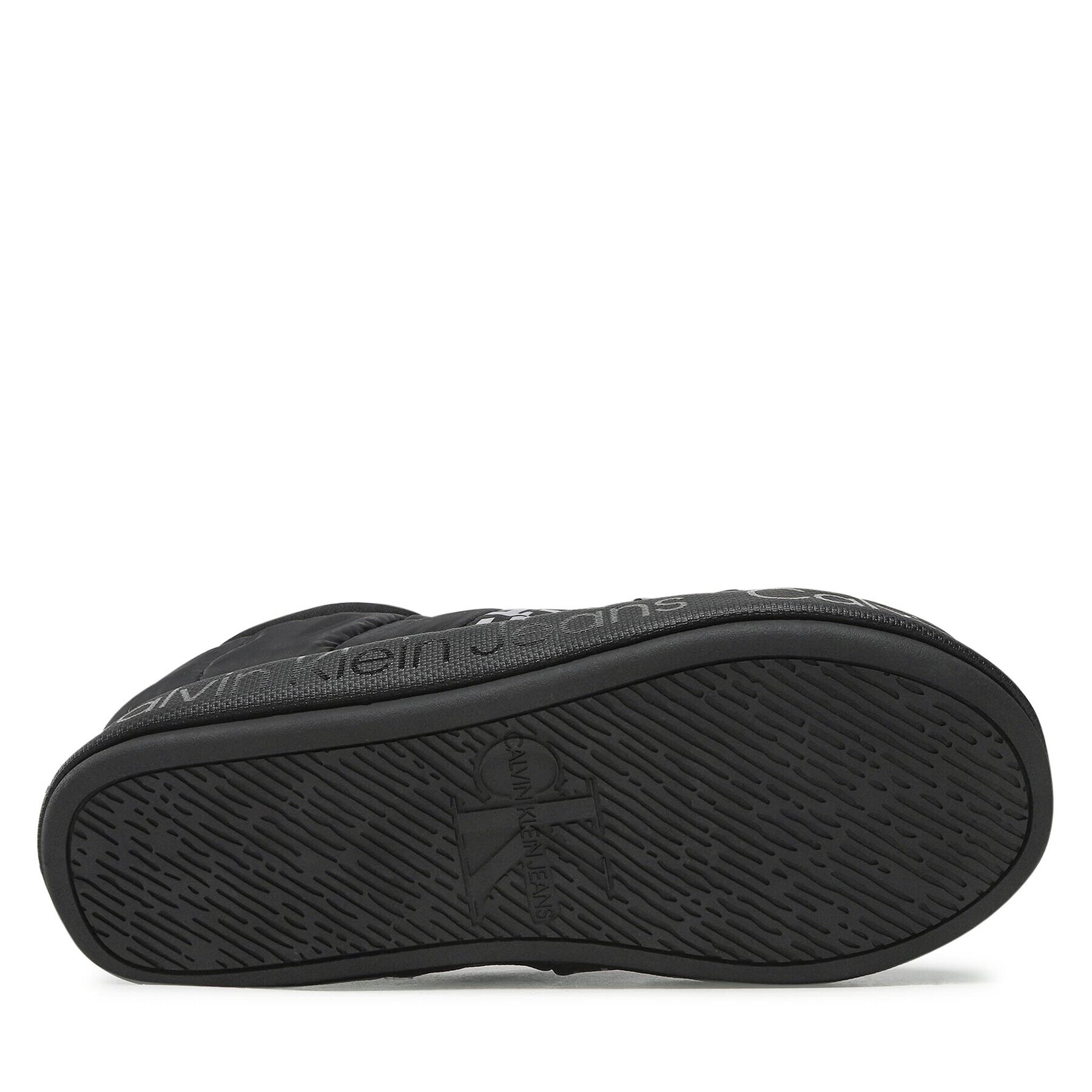 Calvin Klein Jeans Пантофи Home Slipper Wn W/Coulisse YW0YW00748 Черен - Pepit.bg