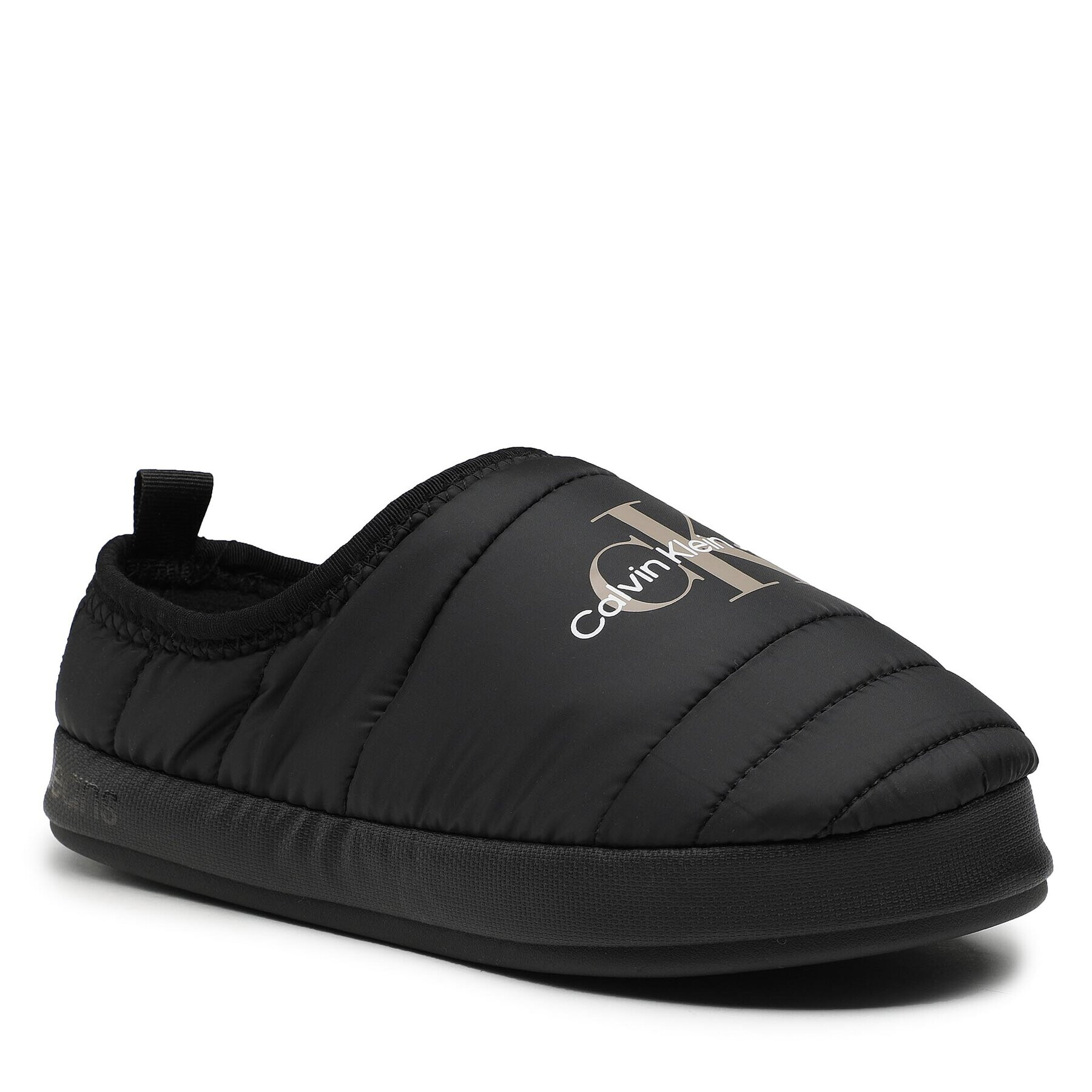 Calvin Klein Jeans Пантофи Home Slipper YM0YM00556 Черен - Pepit.bg