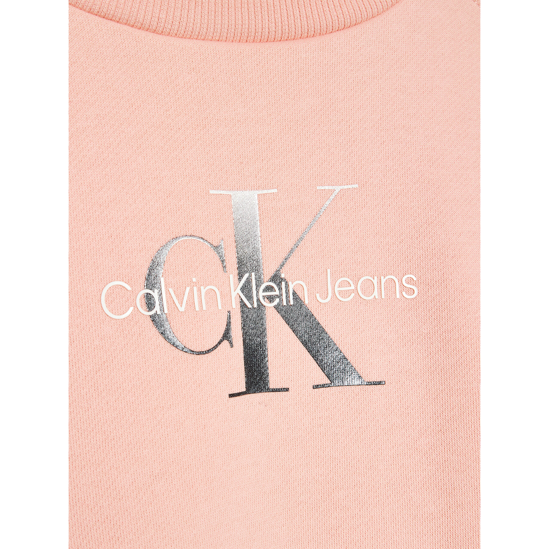 Calvin Klein Jeans Плетена рокля Gradient Monogram IG0IG01677 Розов Relaxed Fit - Pepit.bg