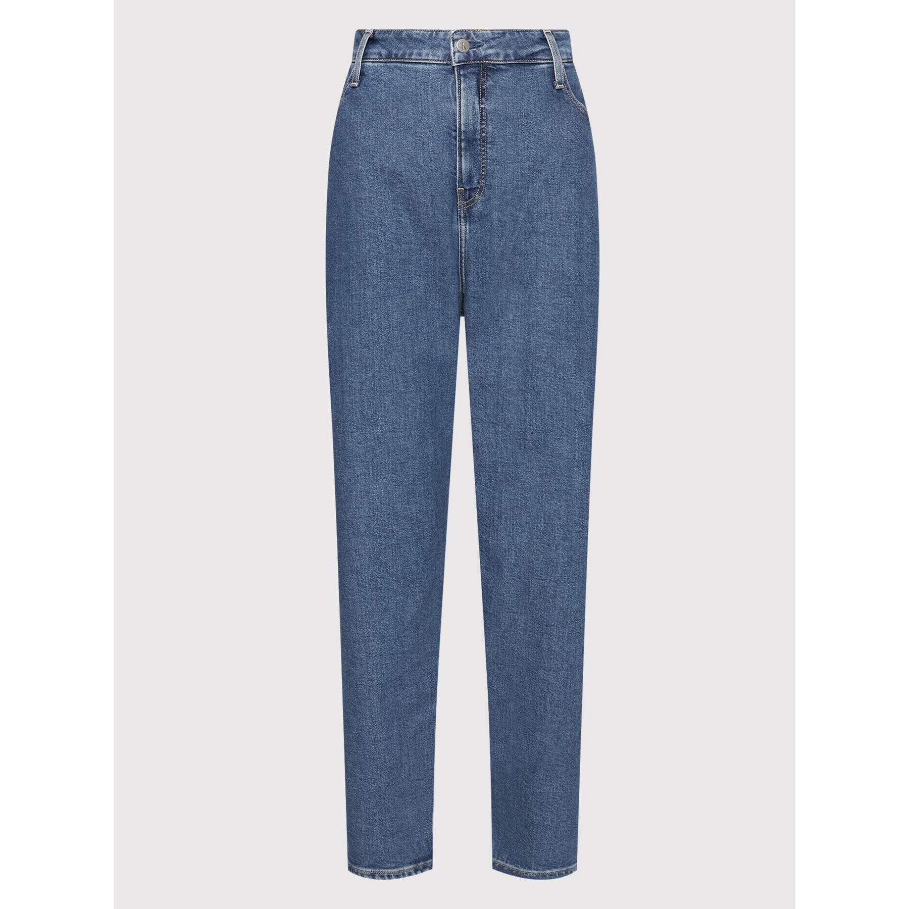 Calvin Klein Jeans Plus Дънки J20J217529 Син Mom Fit - Pepit.bg
