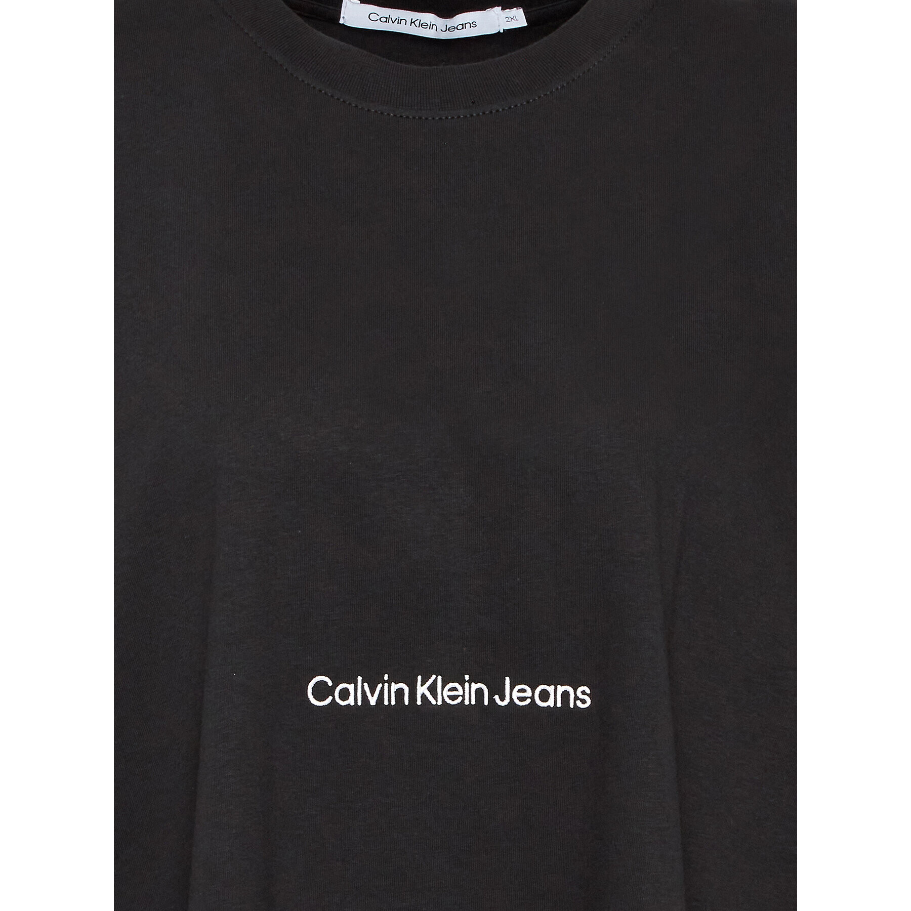 Calvin Klein Jeans Тишърт J20J221197 Черен Relaxed Fit - Pepit.bg