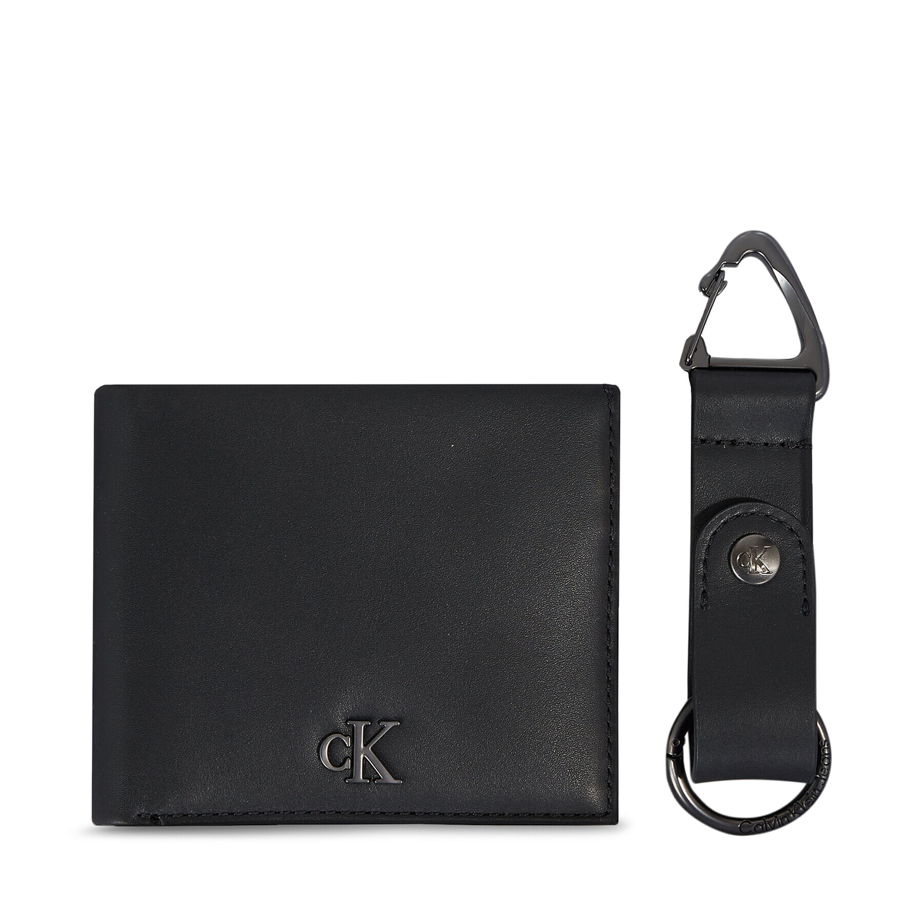 Calvin Klein Jeans Подаръчен комплект Gifting Bifold/Keyfob K50K511201 Черен - Pepit.bg