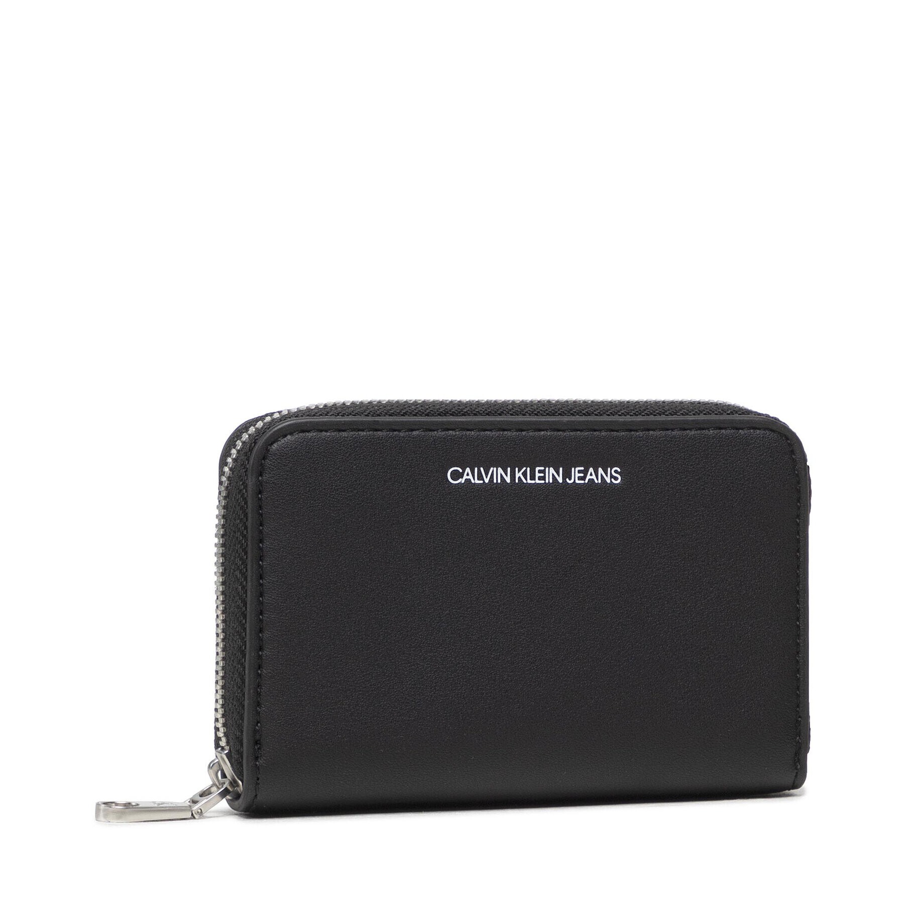 Calvin Klein Jeans Подаръчен комплект Zip Around+Keyfob K60K608691 Черен - Pepit.bg