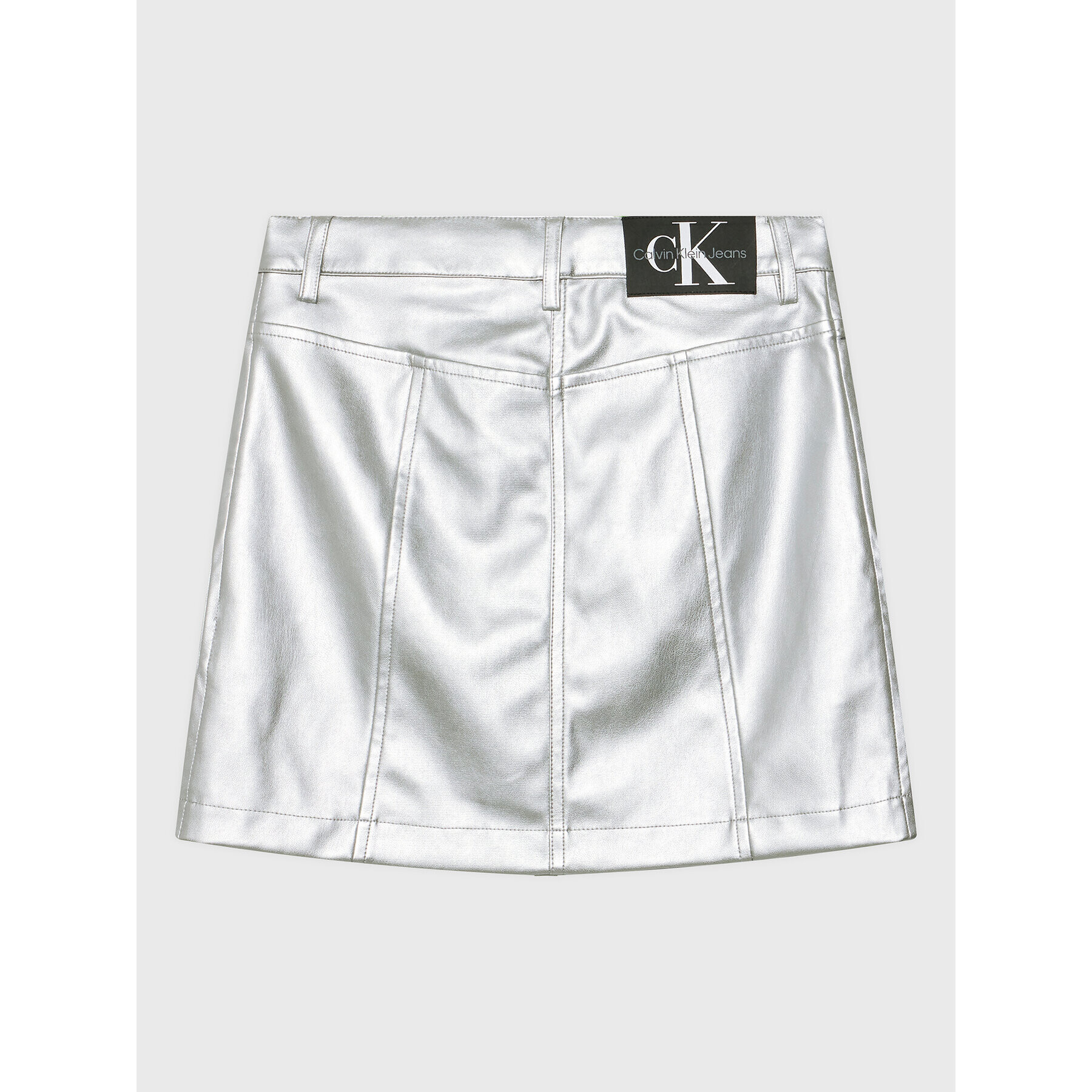 Calvin Klein Jeans Пола Metallic IG0IG01773 Сребрист Regular Fit - Pepit.bg