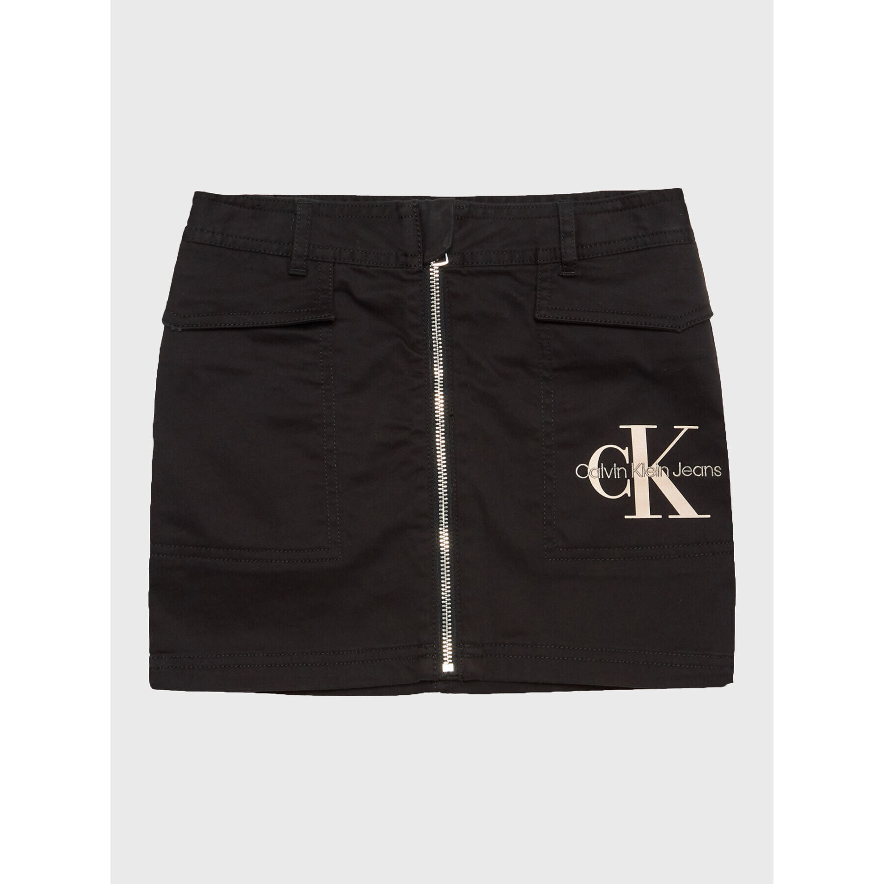 Calvin Klein Jeans Пола Monogram Off Placed IG0IG01824 Черен Regular Fit - Pepit.bg