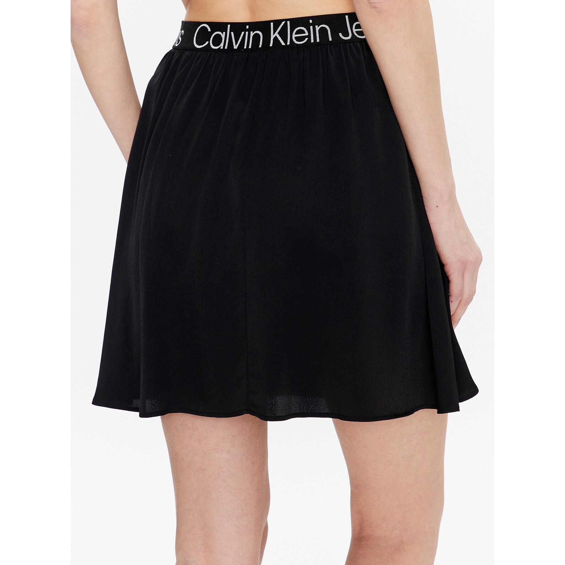 Calvin Klein Jeans Пола тип трапец J20J221512 Черен Regular Fit - Pepit.bg