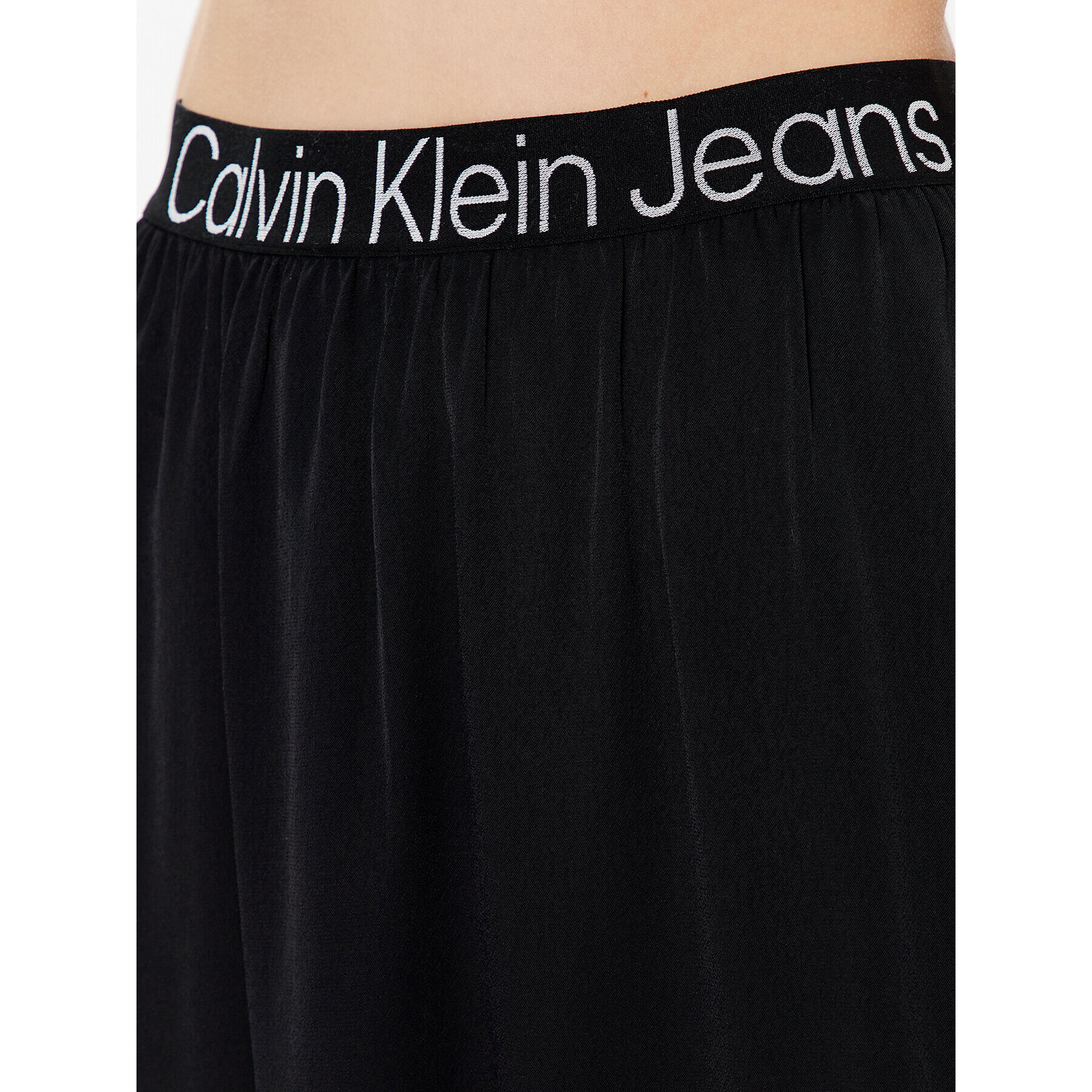 Calvin Klein Jeans Пола тип трапец J20J221512 Черен Regular Fit - Pepit.bg