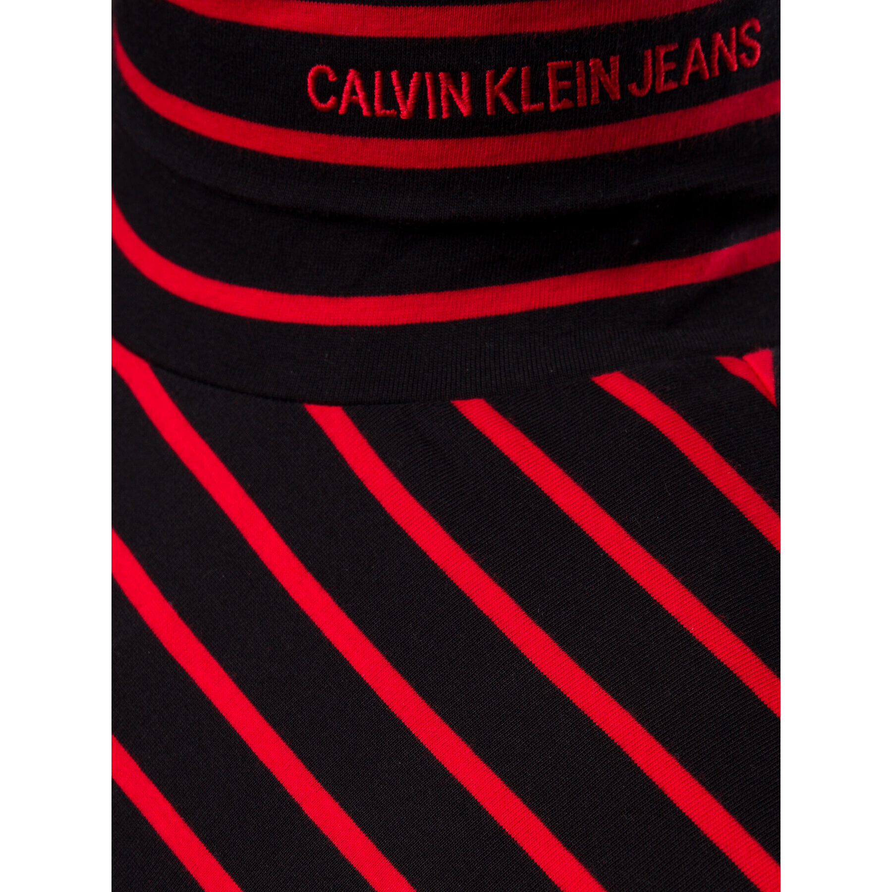 Calvin Klein Jeans Поло J30J313183 Черен Regular Fit - Pepit.bg