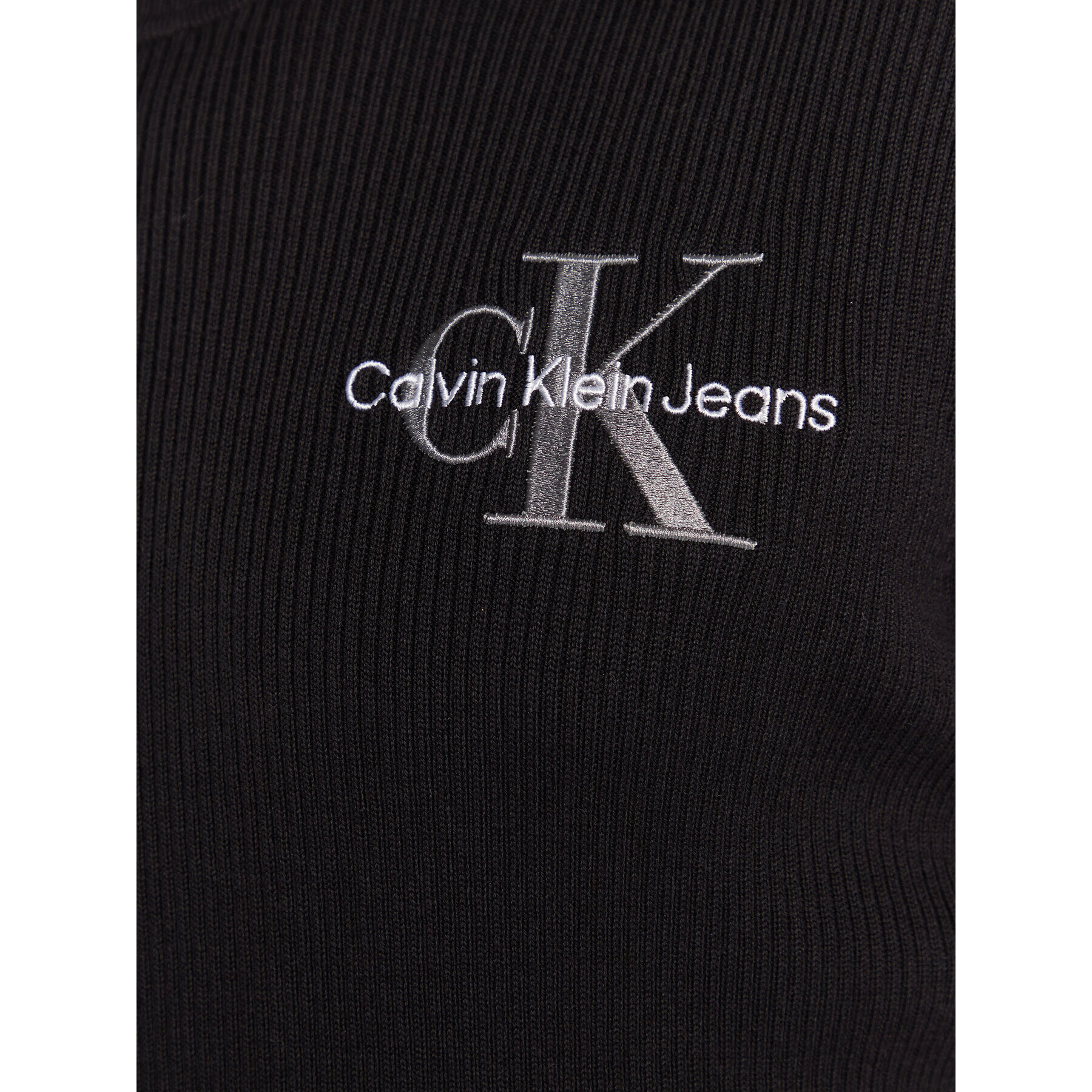 Calvin Klein Jeans Поло J30J322202 Черен Regular Fit - Pepit.bg