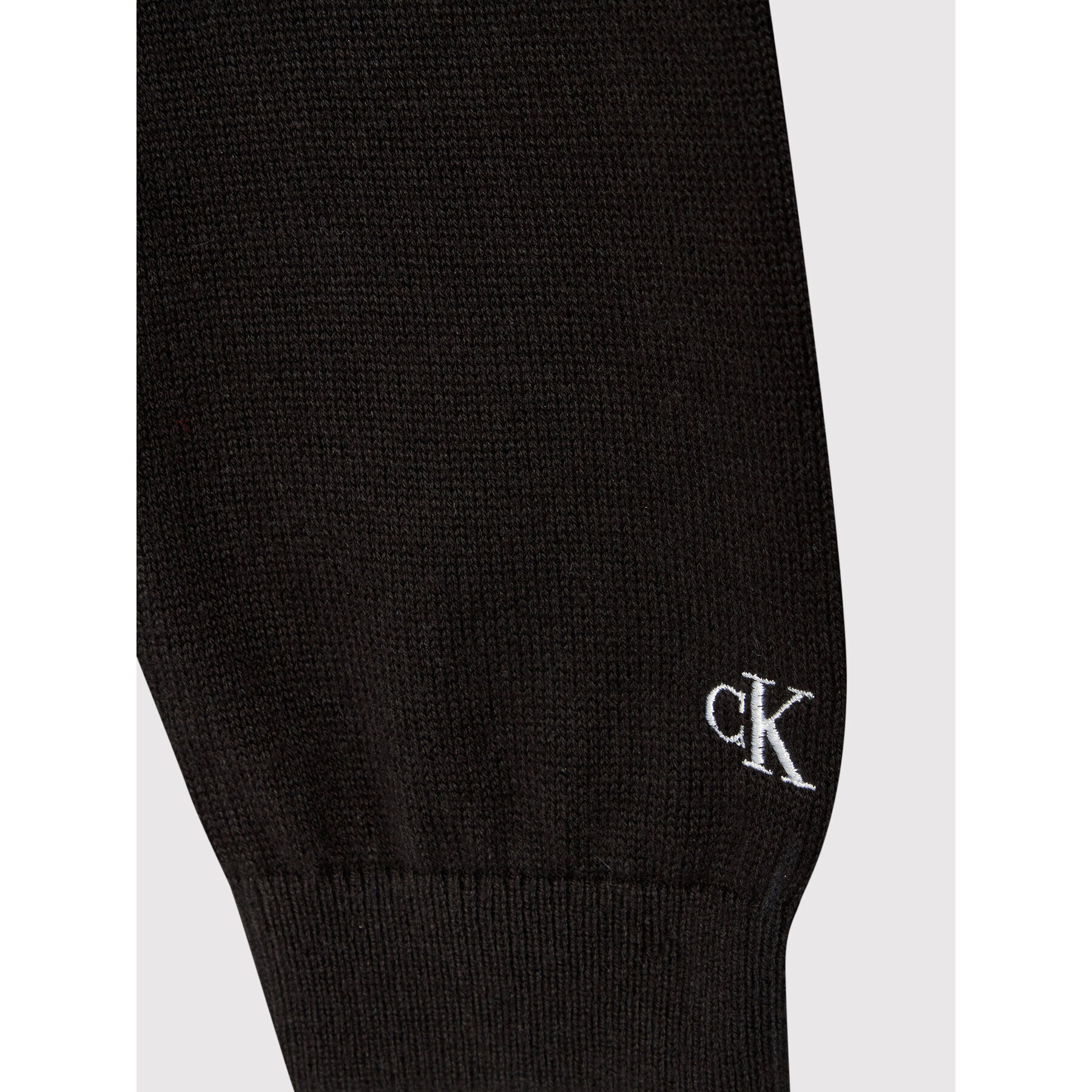 Calvin Klein Jeans Поло Roll IB0IB00673 Черен Regular Fit - Pepit.bg