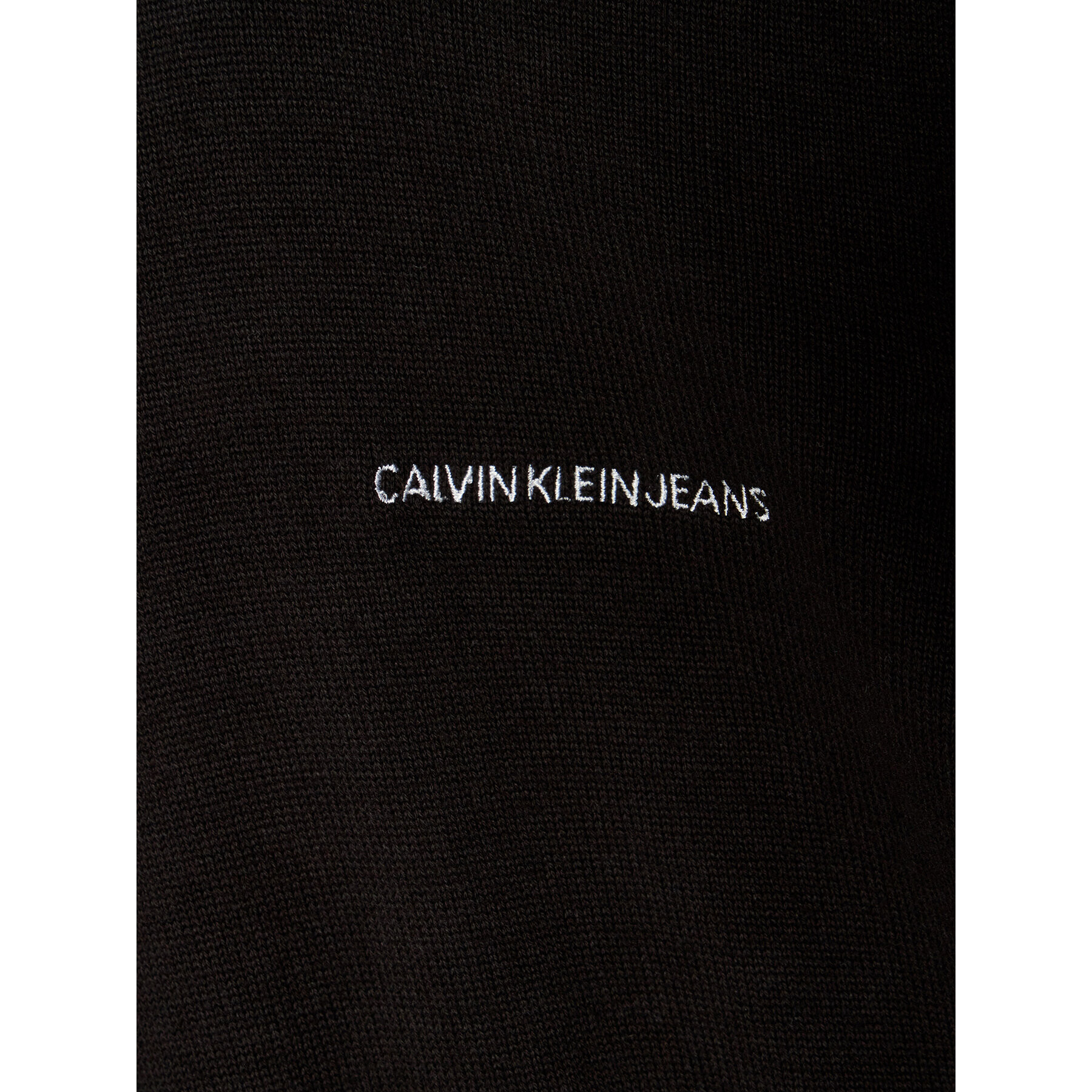 Calvin Klein Jeans Поло Roll IB0IB00673 Черен Regular Fit - Pepit.bg