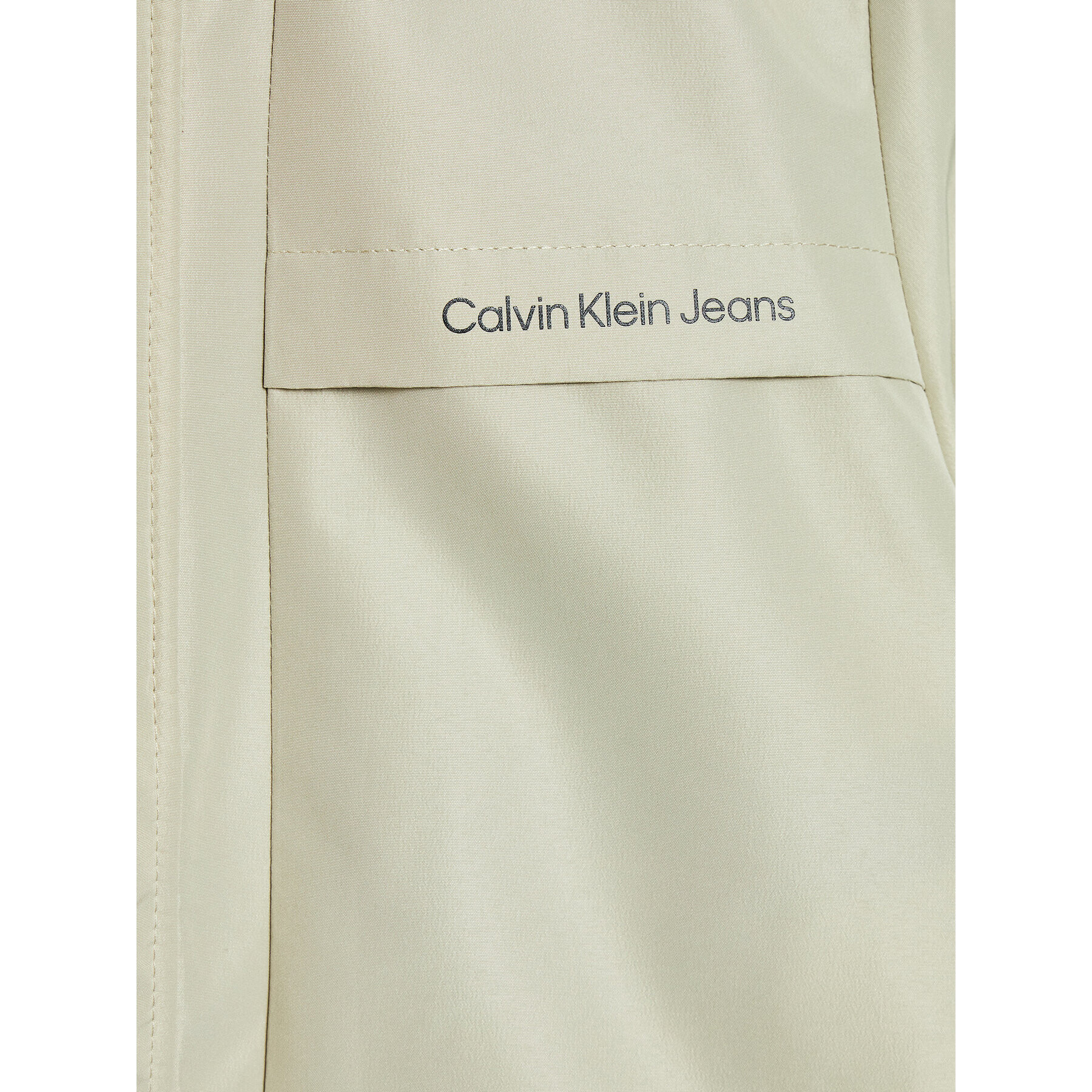 Calvin Klein Jeans Преходно яке Back To School IB0IB01274 Бежов Regular Fit - Pepit.bg