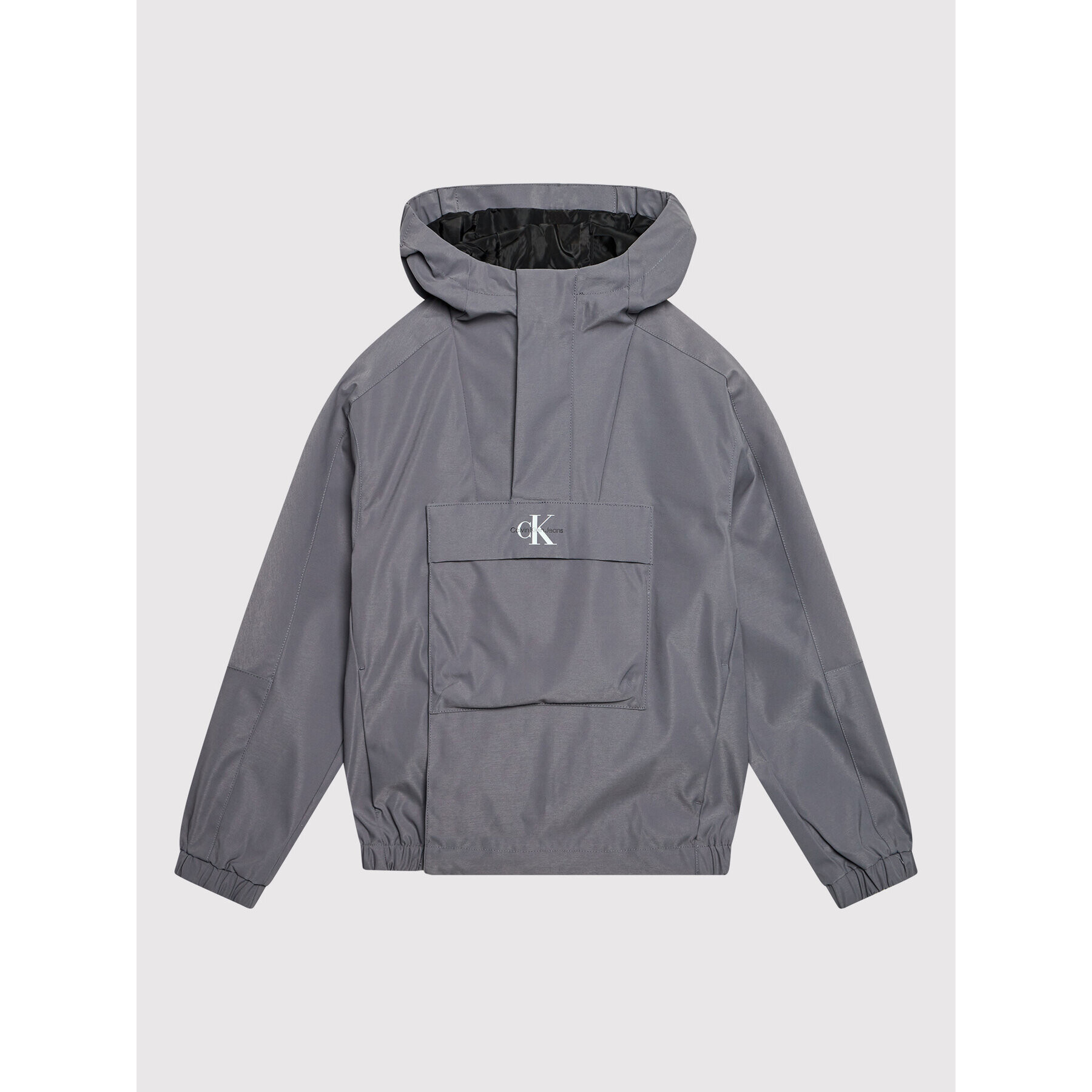 Calvin Klein Jeans Преходно яке Monogram IB0IB01143 Сив Regular Fit - Pepit.bg