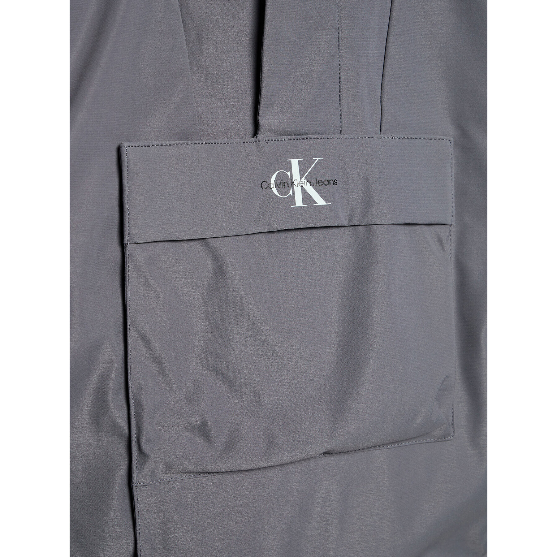 Calvin Klein Jeans Преходно яке Monogram IB0IB01143 Сив Regular Fit - Pepit.bg