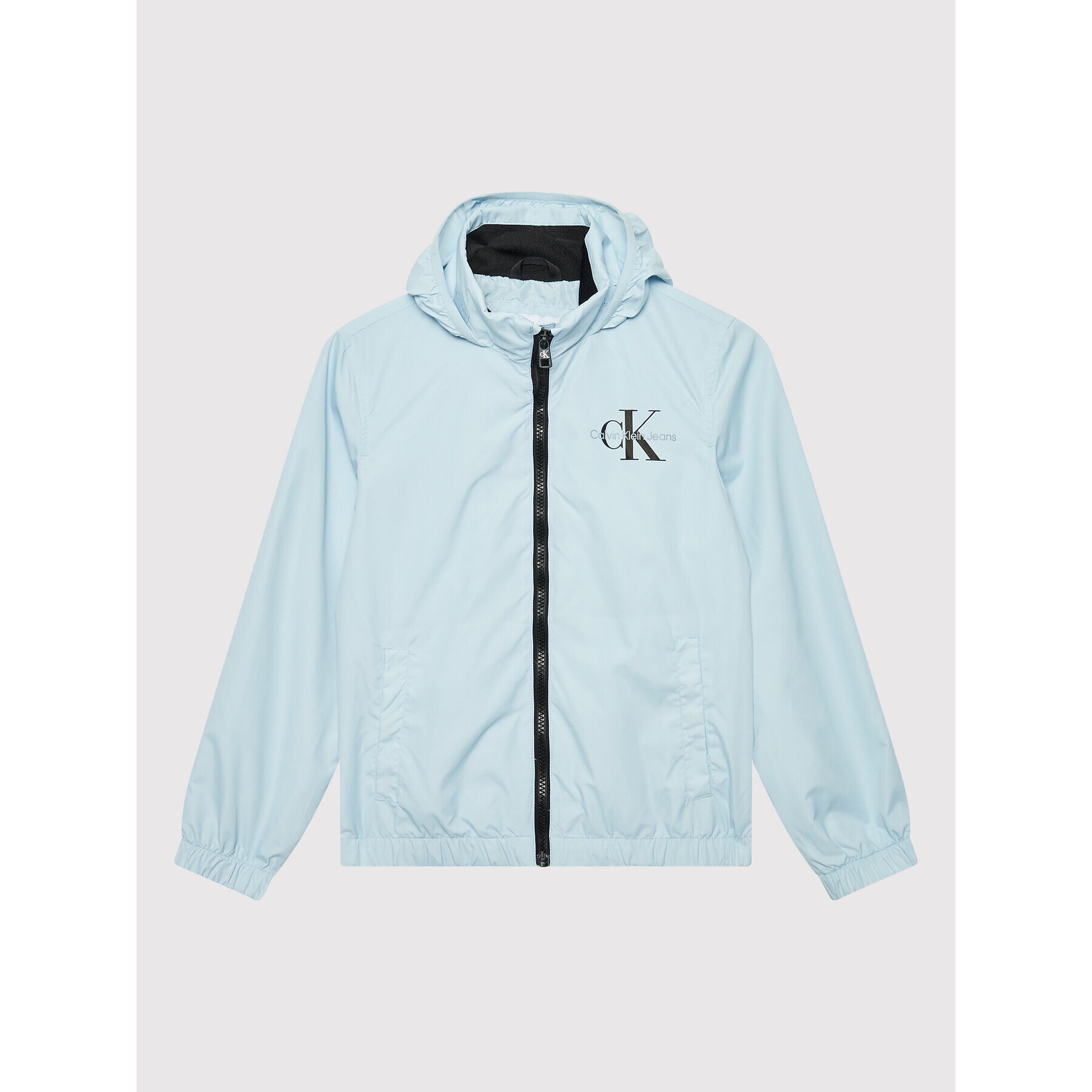 Calvin Klein Jeans Преходно яке Monogram IB0IB01213 Син Regular Fit - Pepit.bg