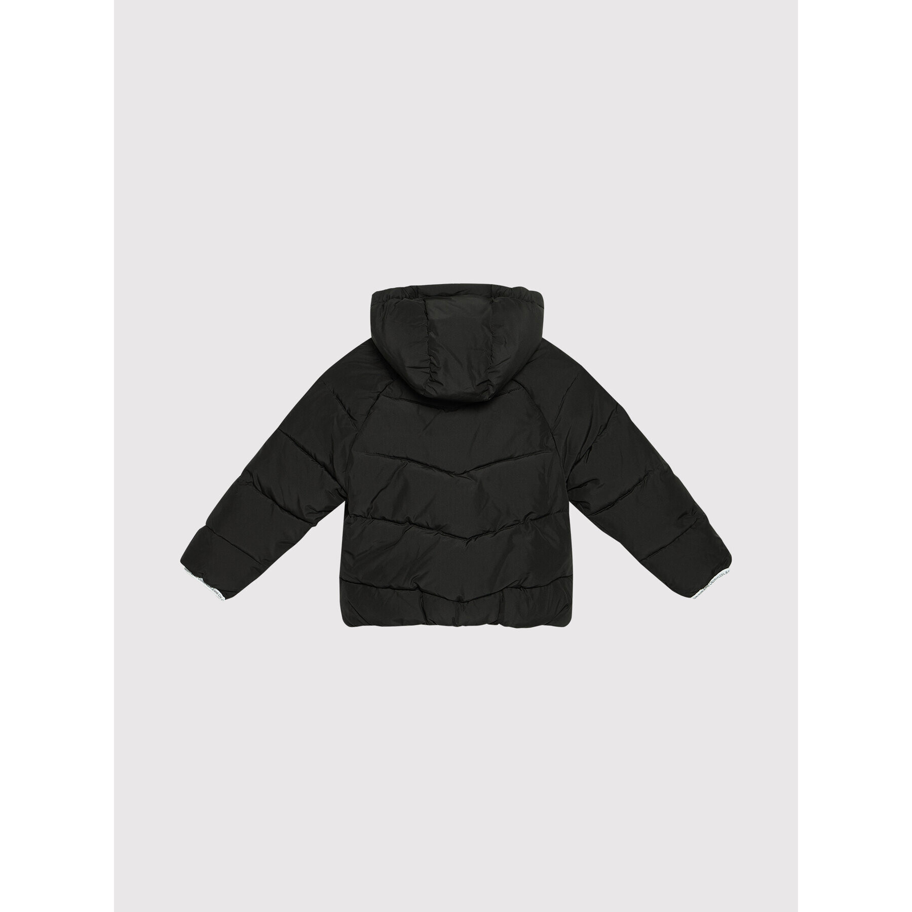 Calvin Klein Jeans Пухено яке IG0IG01040 Черен Regular Fit - Pepit.bg