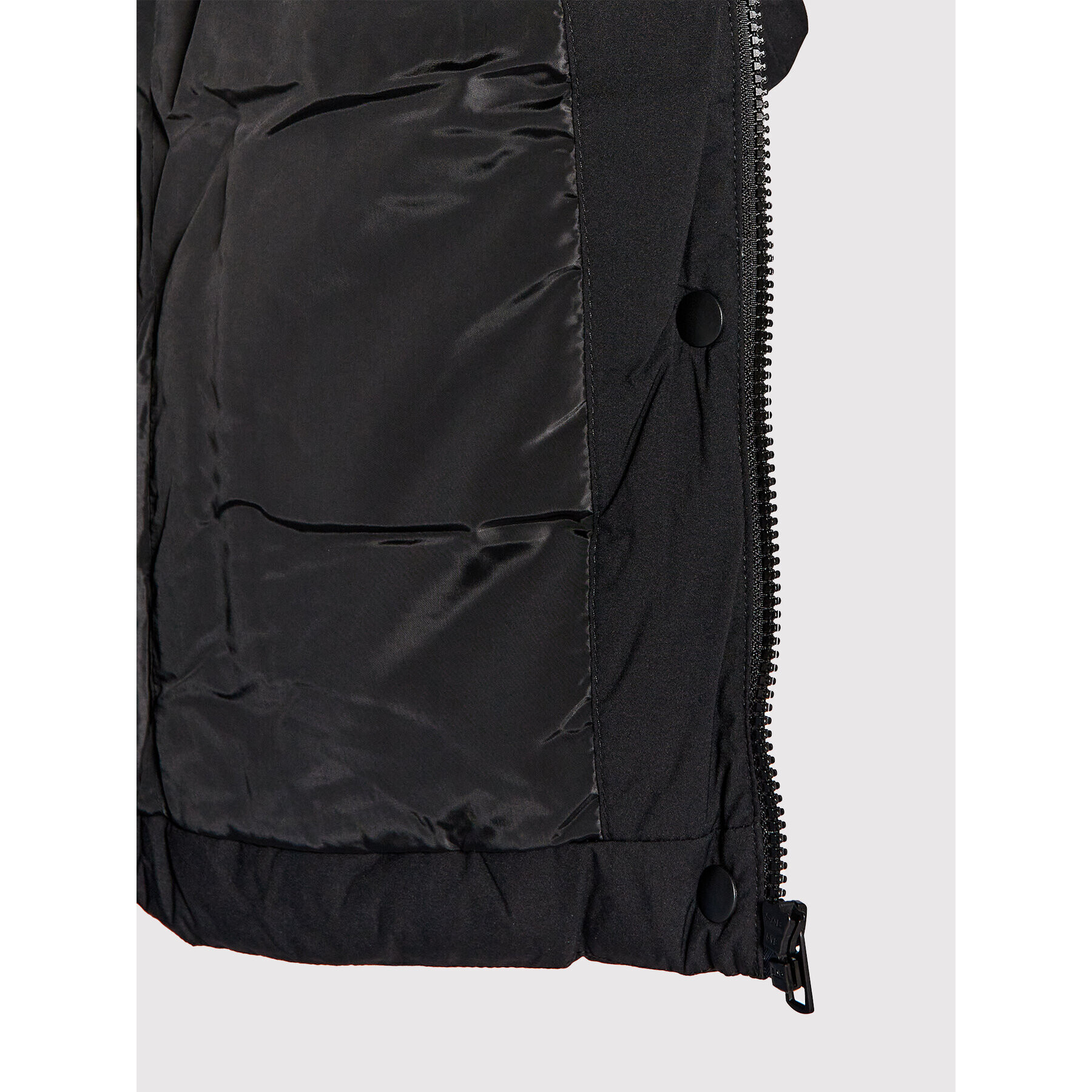 Calvin Klein Jeans Пухено яке J20J219007 Черен Regular Fit - Pepit.bg