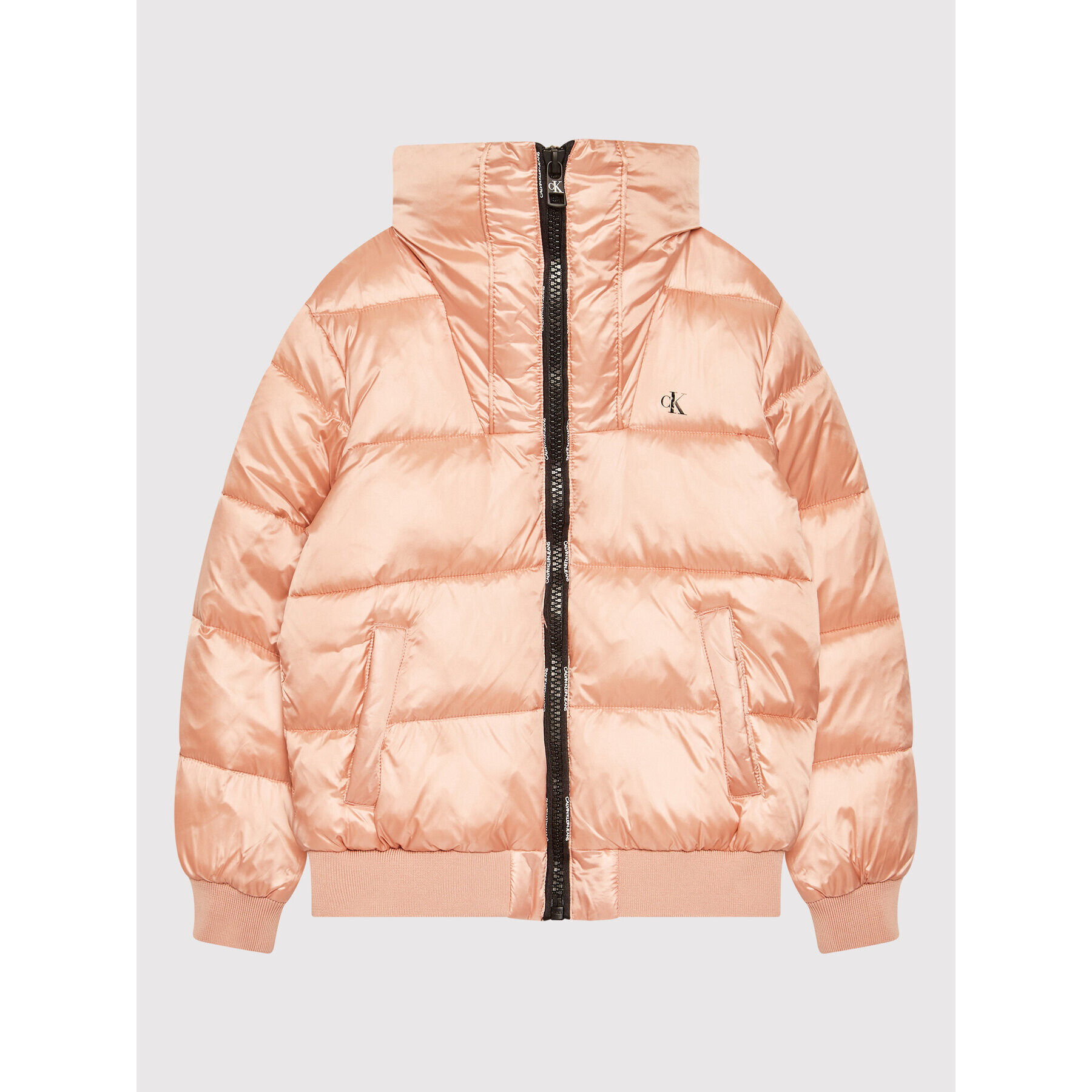 Calvin Klein Jeans Пухено яке Packable Puffer IG0IG01170 Розов Regular Fit - Pepit.bg