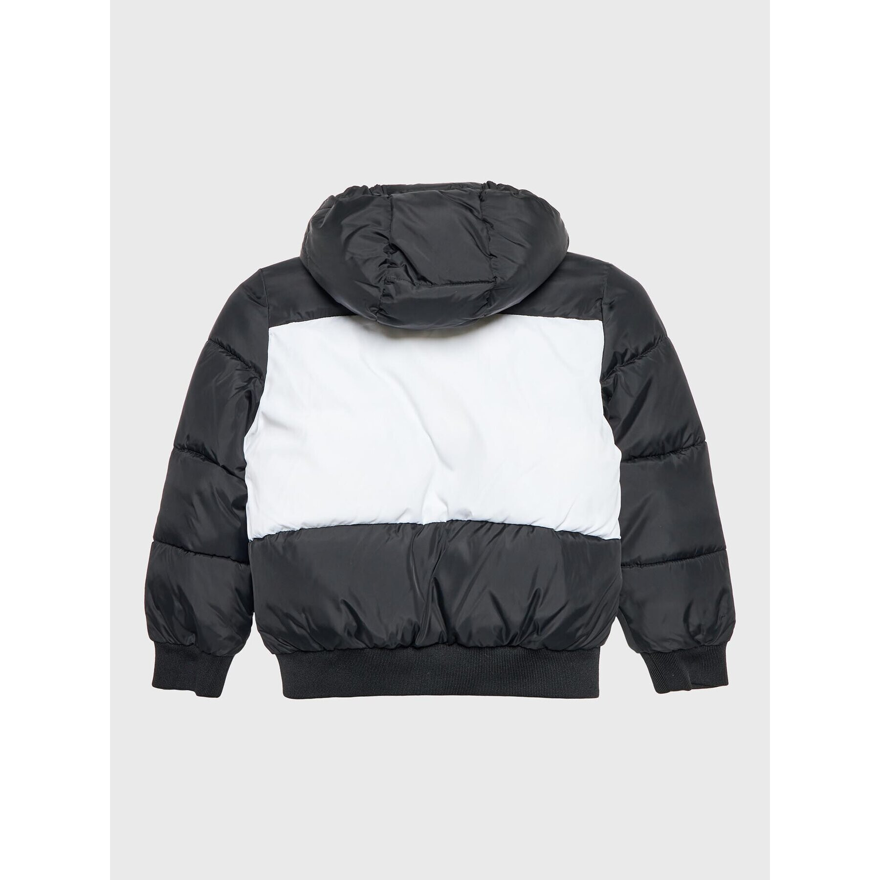 Calvin Klein Jeans Пухено яке Block IB0IB01332 Черен Regular Fit - Pepit.bg