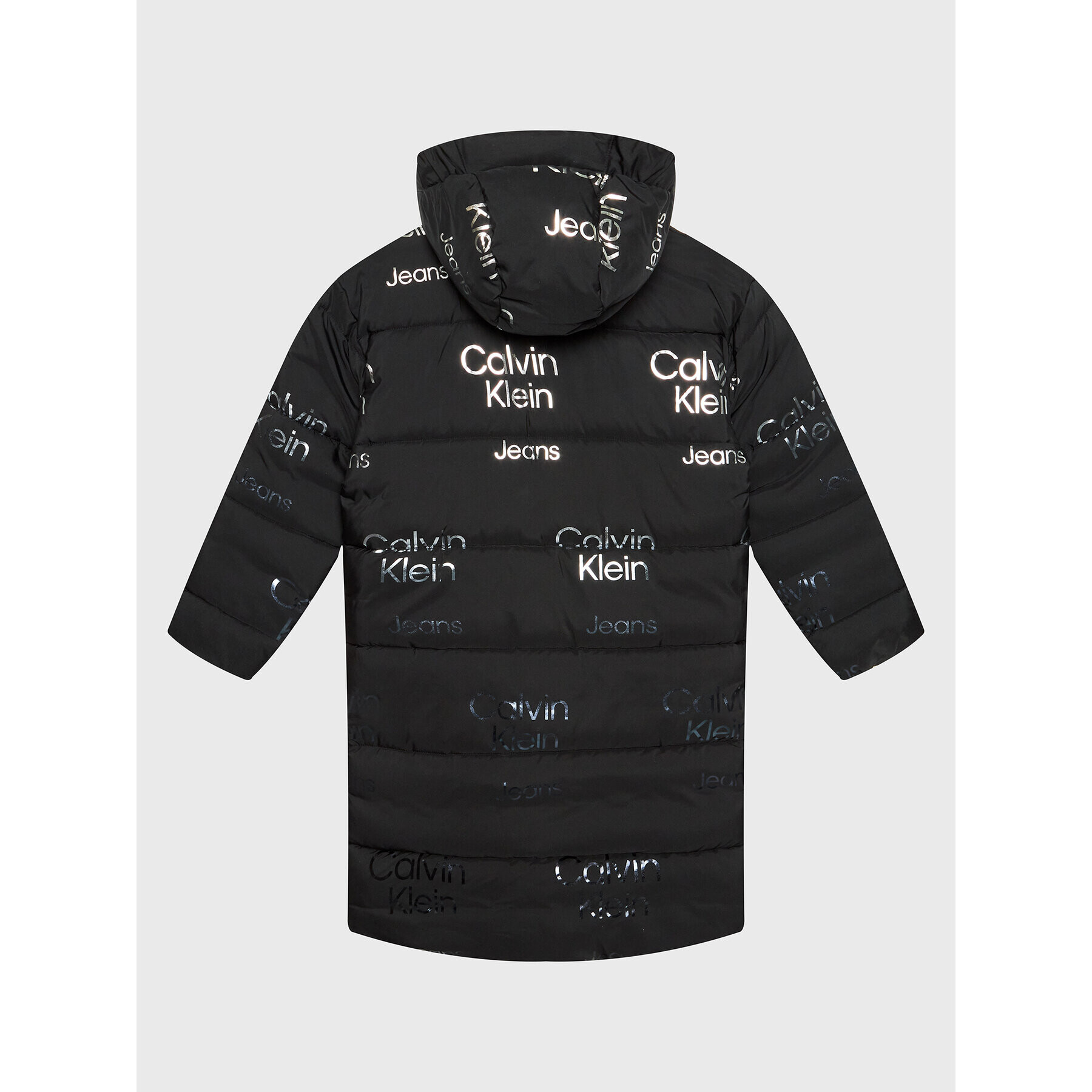 Calvin Klein Jeans Пухено яке Gradient IG0IG01615 Черен Regular Fit - Pepit.bg