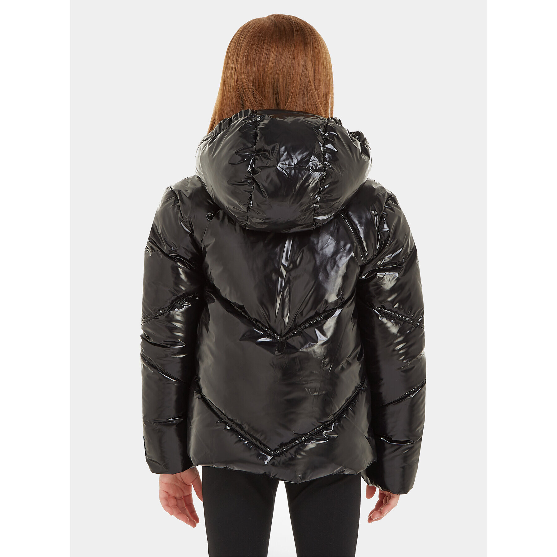 Calvin Klein Jeans Пухено яке IG0IG02237 Черен Regular Fit - Pepit.bg
