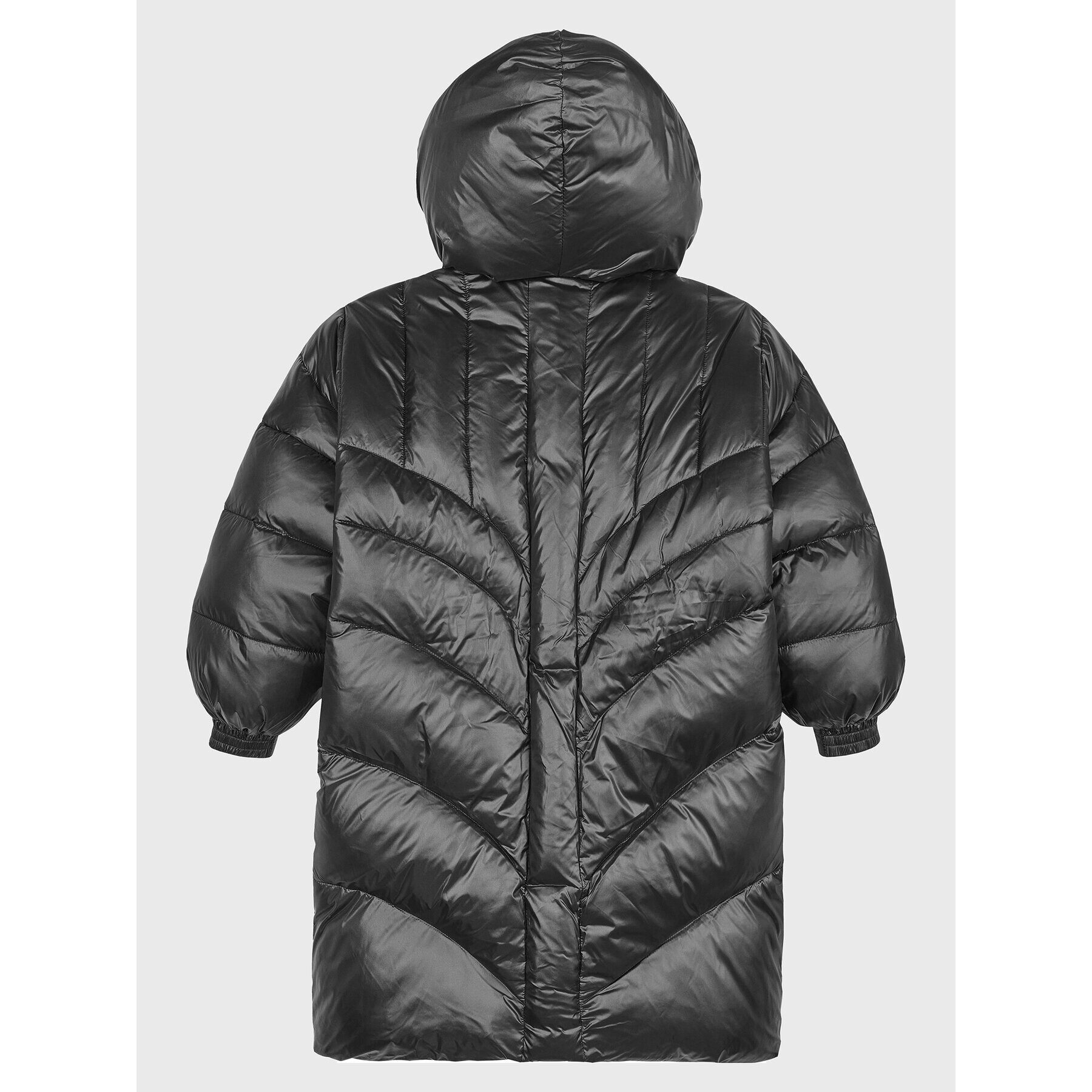 Calvin Klein Jeans Пухено яке IG0IG02238 Черен Oversize - Pepit.bg