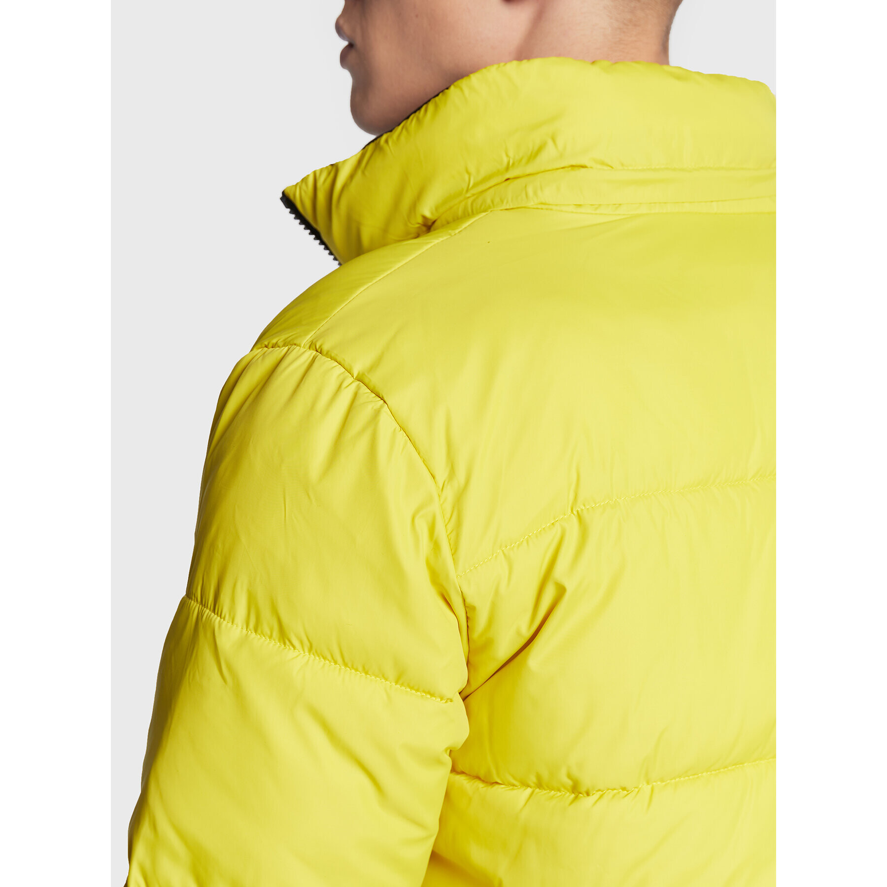 Calvin Klein Jeans Пухено яке J30J319057 Жълт Regular Fit - Pepit.bg