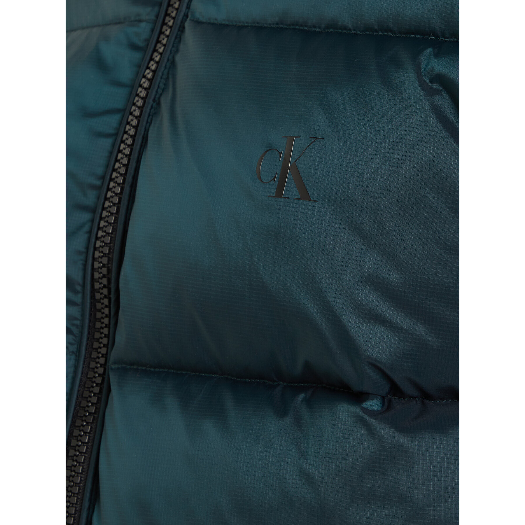 Calvin Klein Jeans Пухено яке J30J324081 Син Regular Fit - Pepit.bg
