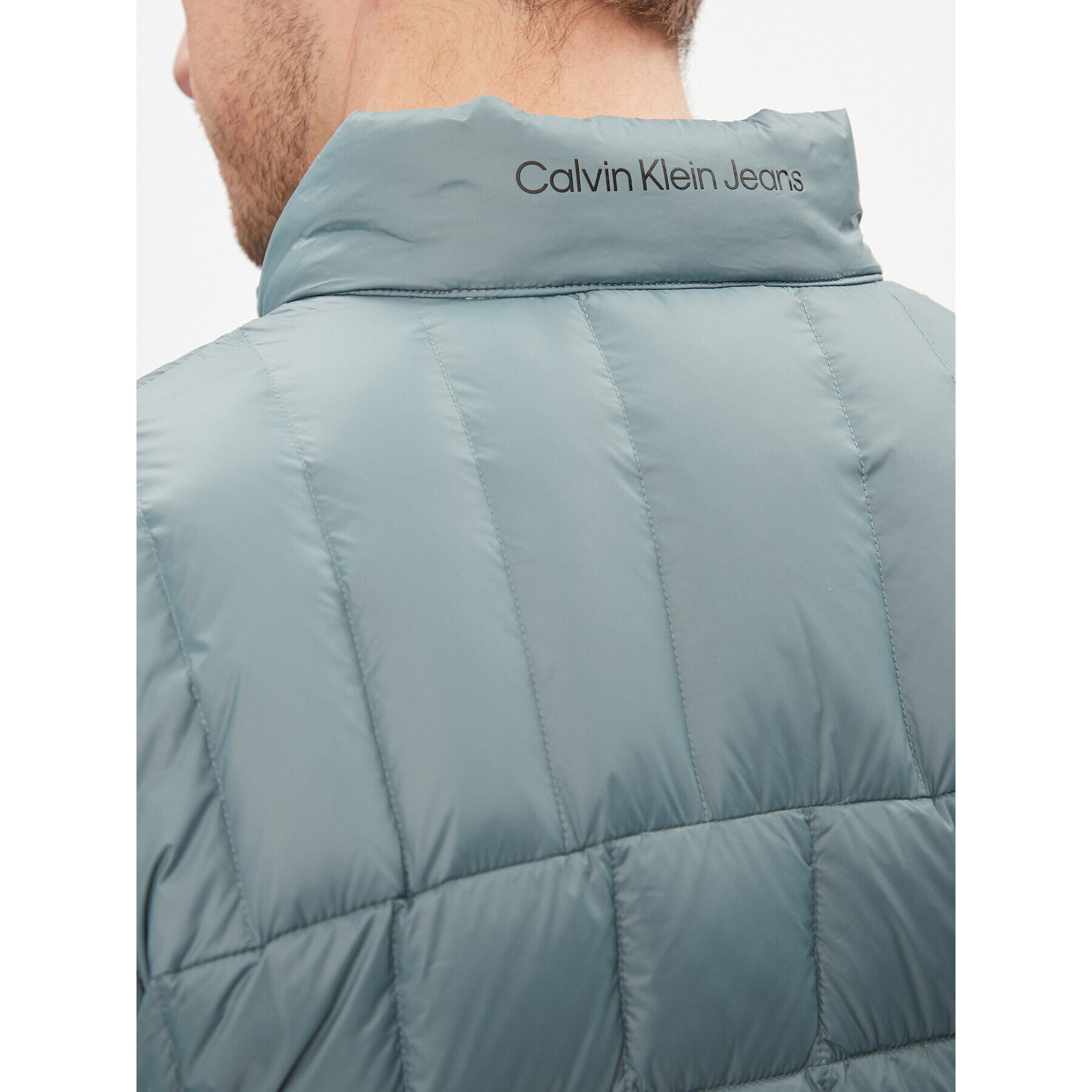 Calvin Klein Jeans Пухено яке Ultra Light Down Jacket J30J324981 Тъмносин Regular Fit - Pepit.bg