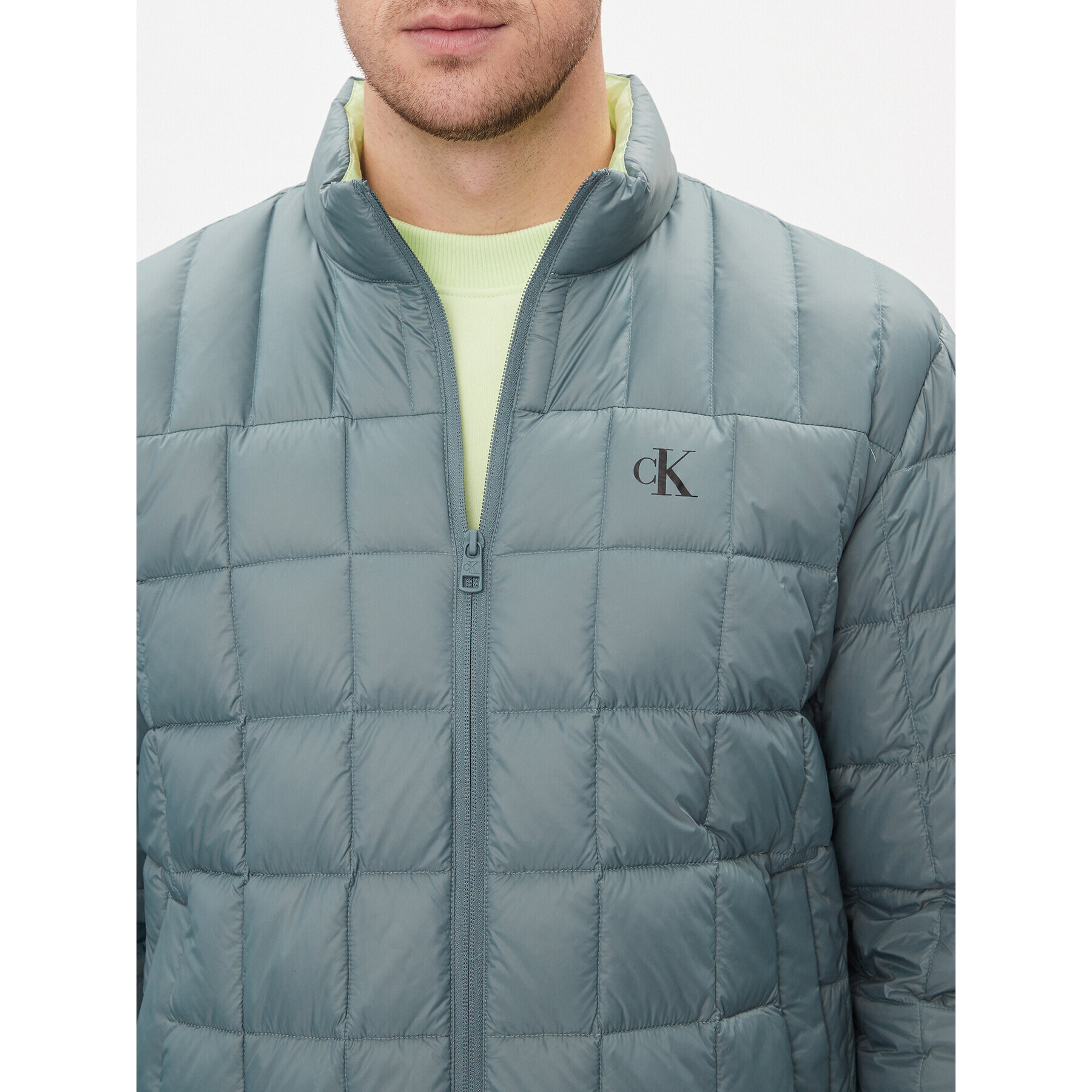 Calvin Klein Jeans Пухено яке Ultra Light Down Jacket J30J324981 Тъмносин Regular Fit - Pepit.bg