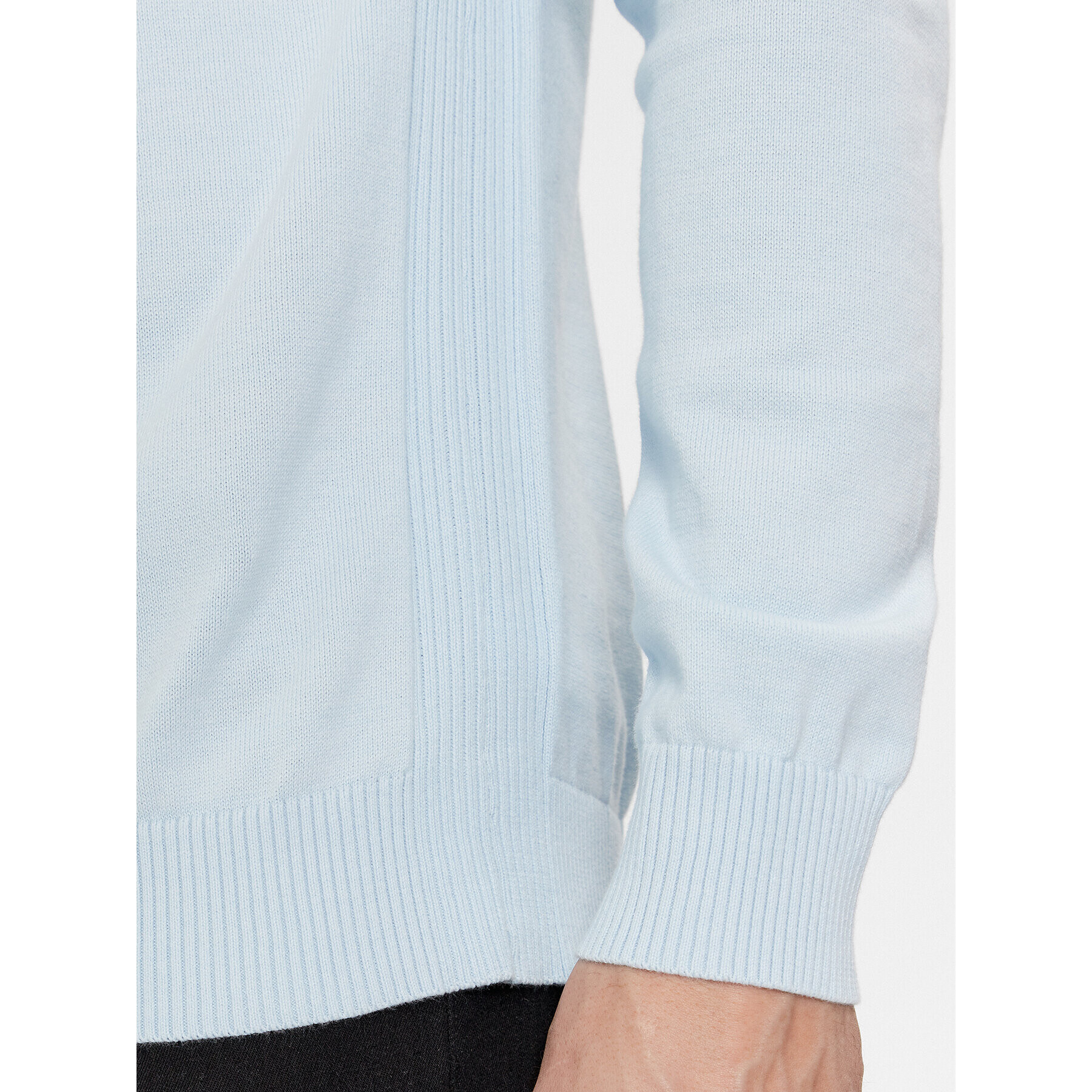 Calvin Klein Jeans Пуловер Institutional Essentials Sweater J30J324974 Син Regular Fit - Pepit.bg
