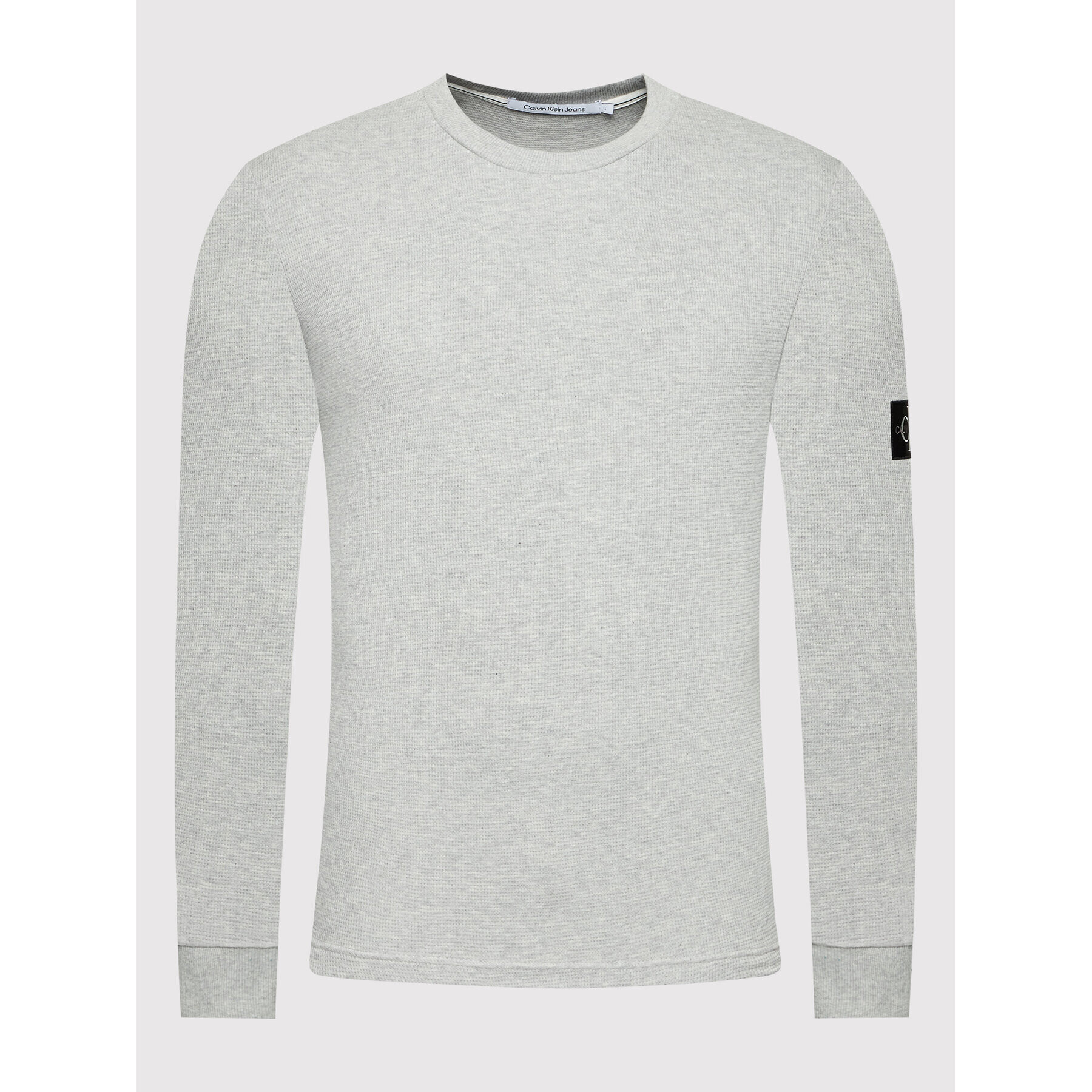 Calvin Klein Jeans Пуловер J30J316610 Сив Regular Fit - Pepit.bg