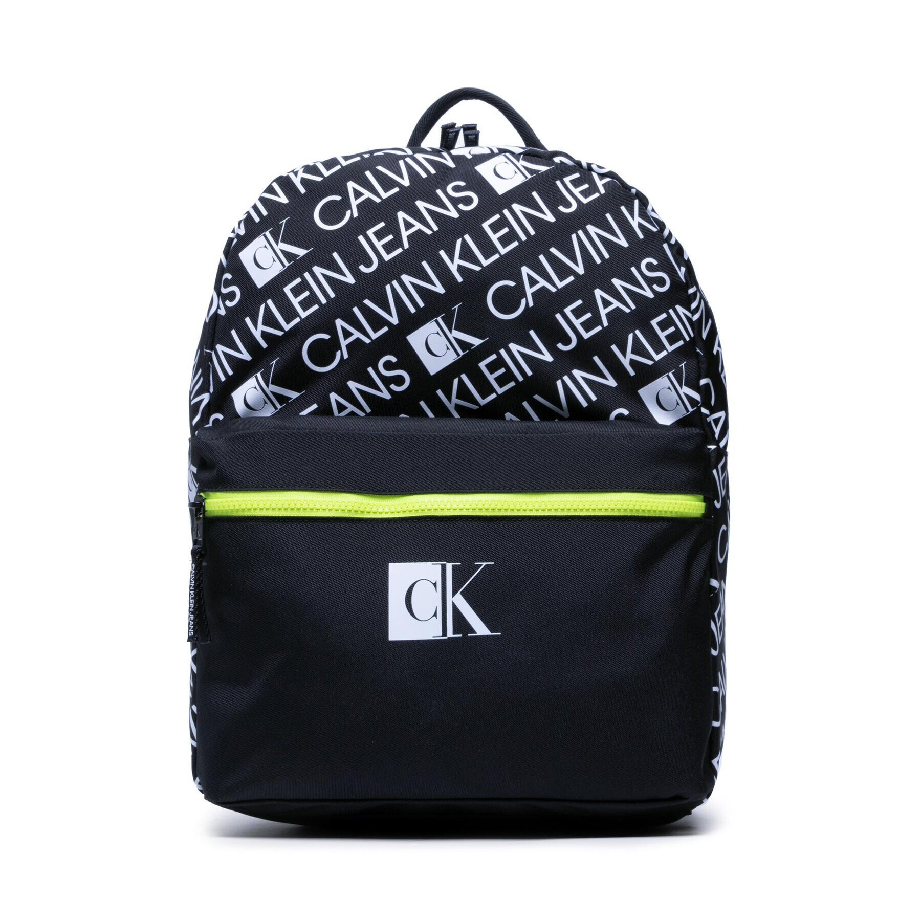 Calvin Klein Jeans Раница Logo Aop Backpack IU0IU00236 Черен - Pepit.bg