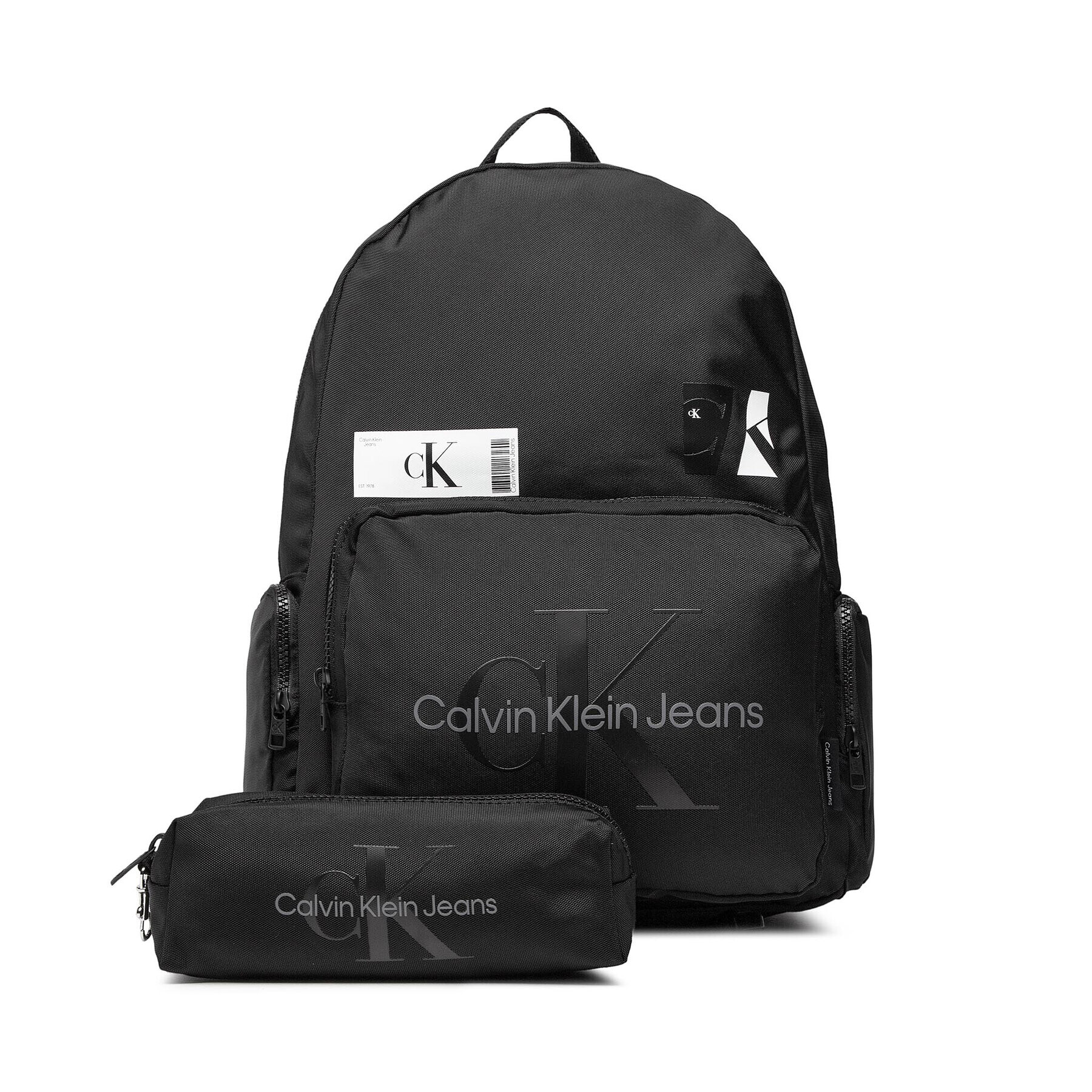 Calvin Klein Jeans Раница Back To School Backpack IU0IU00306 Черен - Pepit.bg