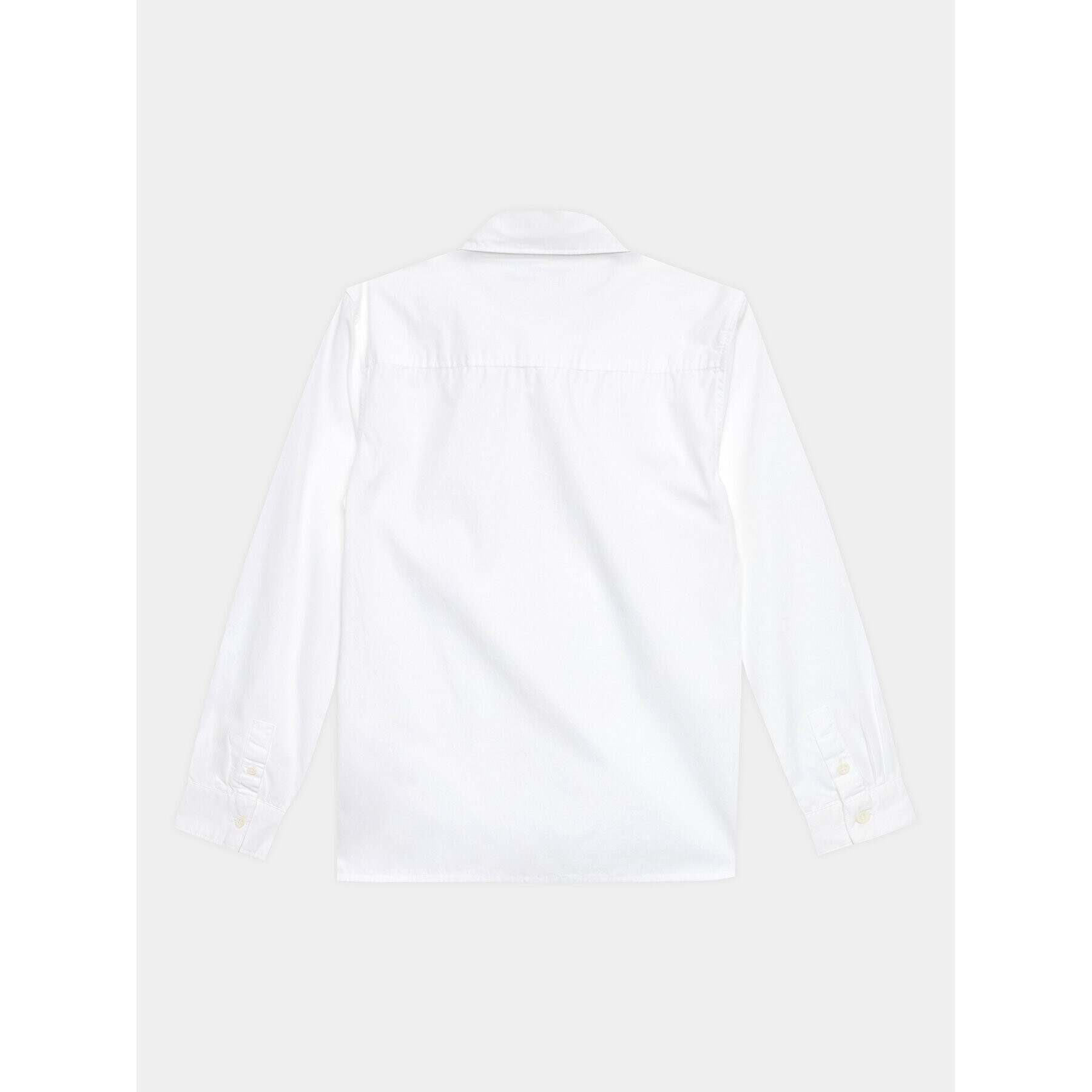 Calvin Klein Jeans Риза Ceremony IB0IB01737 Бял Regular Fit - Pepit.bg