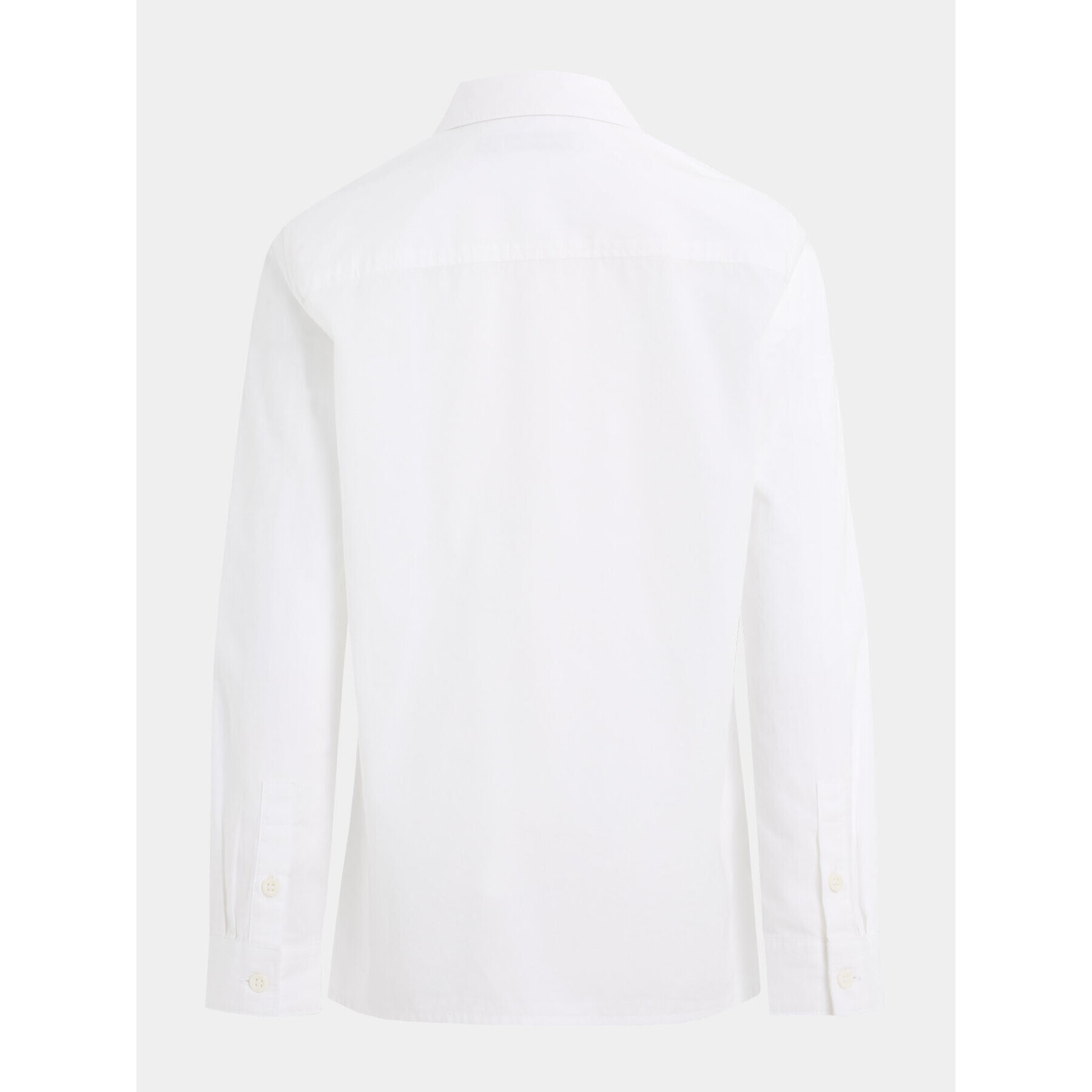 Calvin Klein Jeans Риза Ceremony IB0IB01737 Бял Regular Fit - Pepit.bg