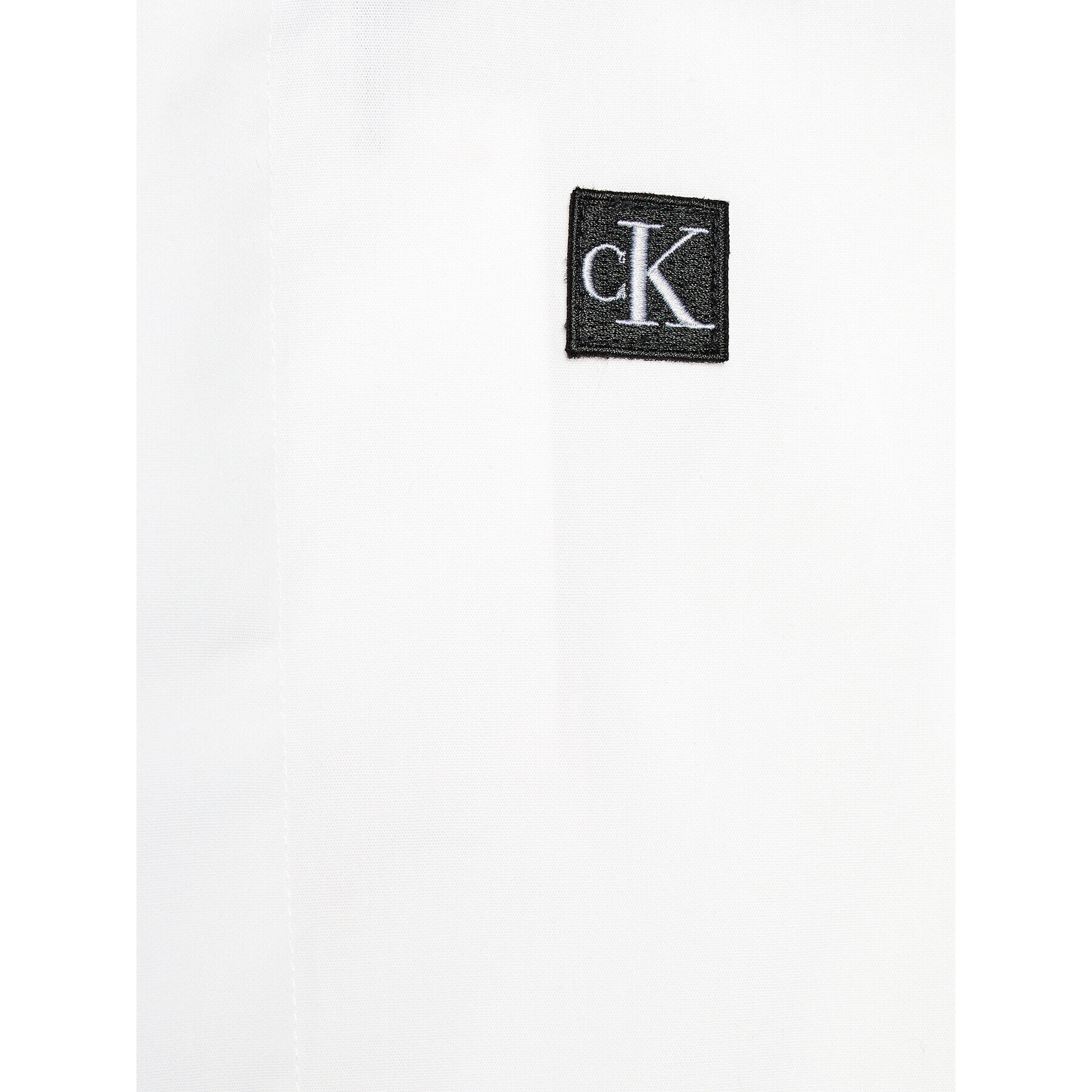 Calvin Klein Jeans Риза Ceremony IB0IB01962 Бял Regular Fit - Pepit.bg
