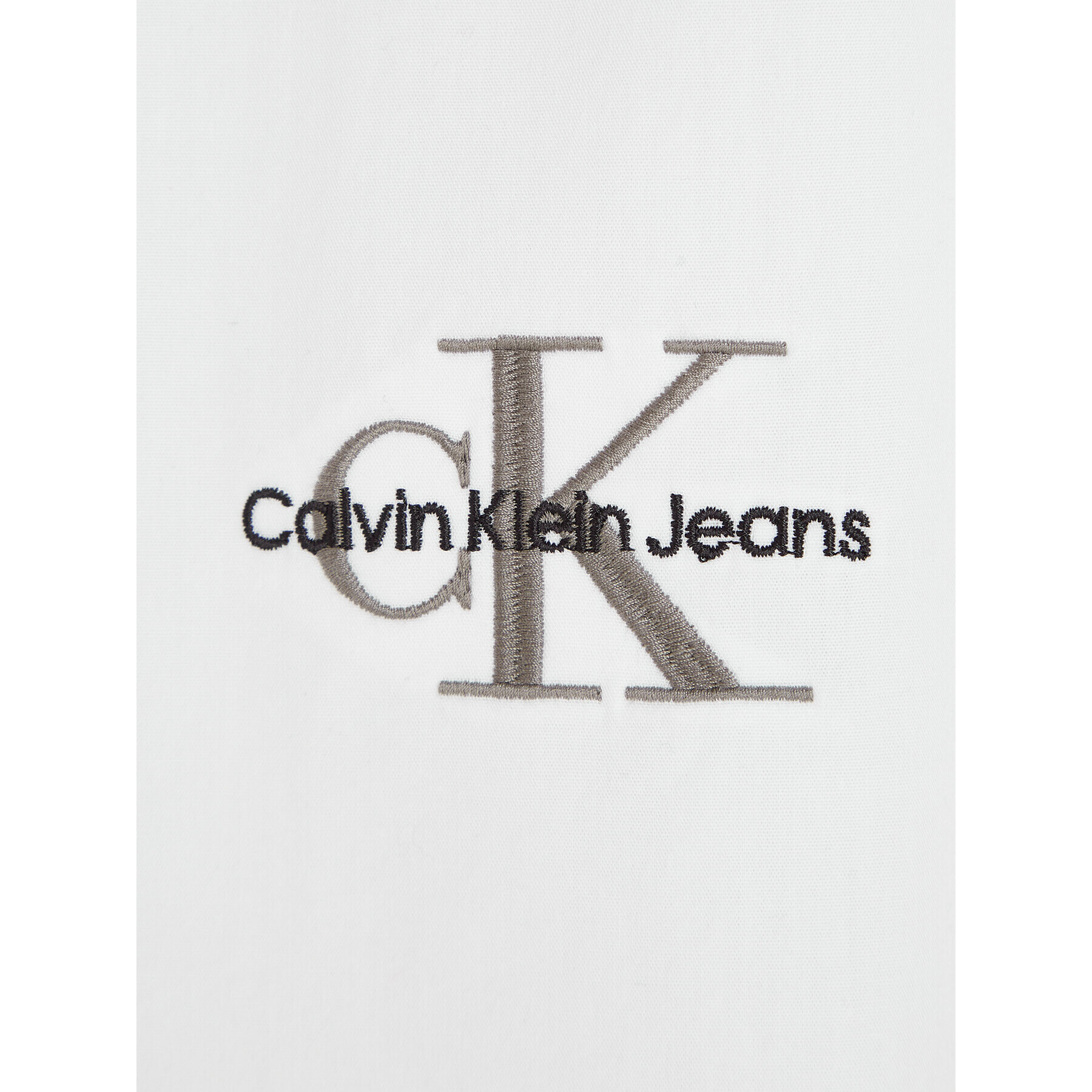 Calvin Klein Jeans Риза IG0IG02223 Бял Oversize - Pepit.bg