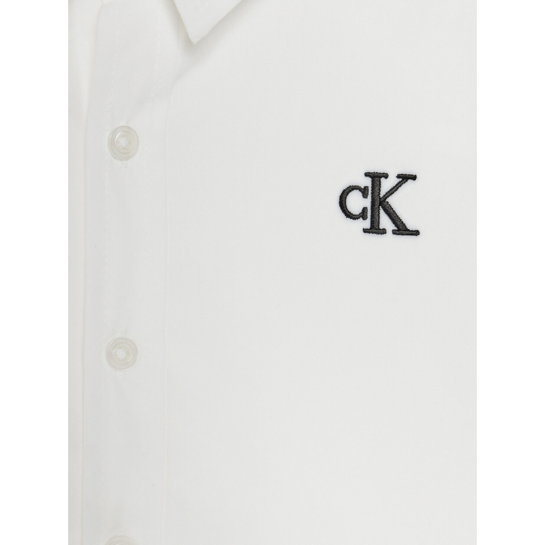 Calvin Klein Jeans Риза IN0IN00161 Бял Regular Fit - Pepit.bg