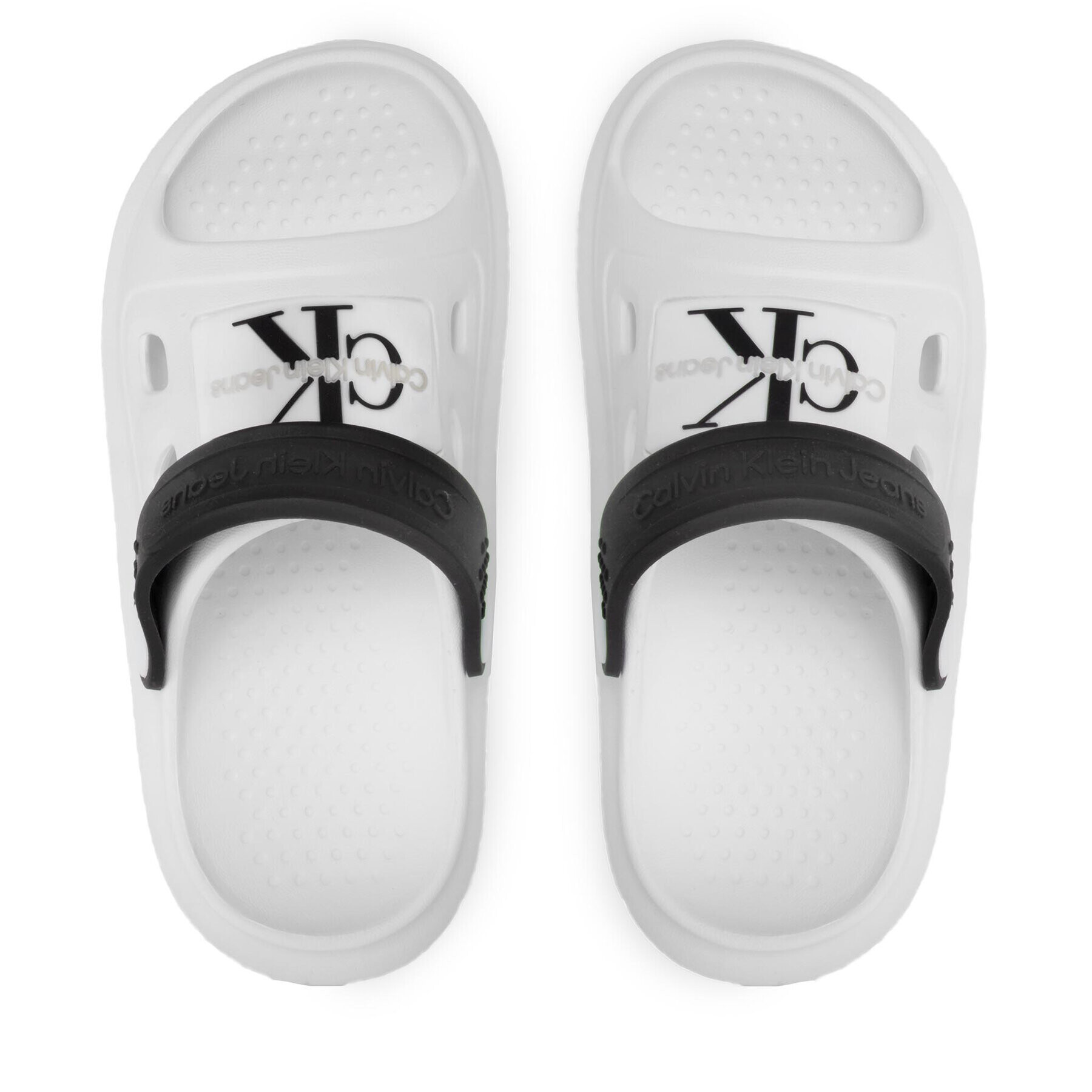 Calvin Klein Jeans Сандали Comfy Sandal V1B2-80154-0083 S Бял - Pepit.bg