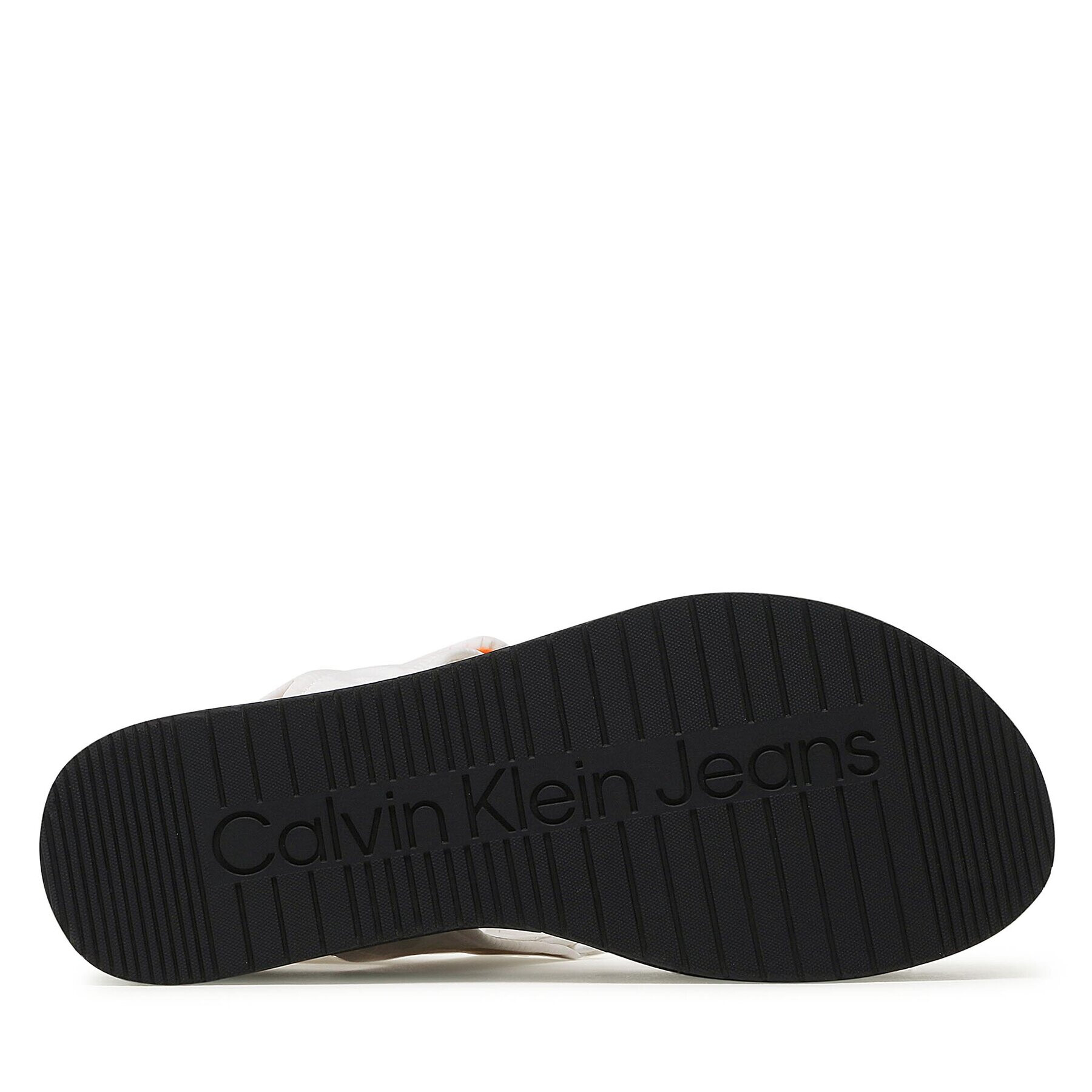 Calvin Klein Jeans Сандали Flatform Sandal Softny YW0YW00965 Бял - Pepit.bg