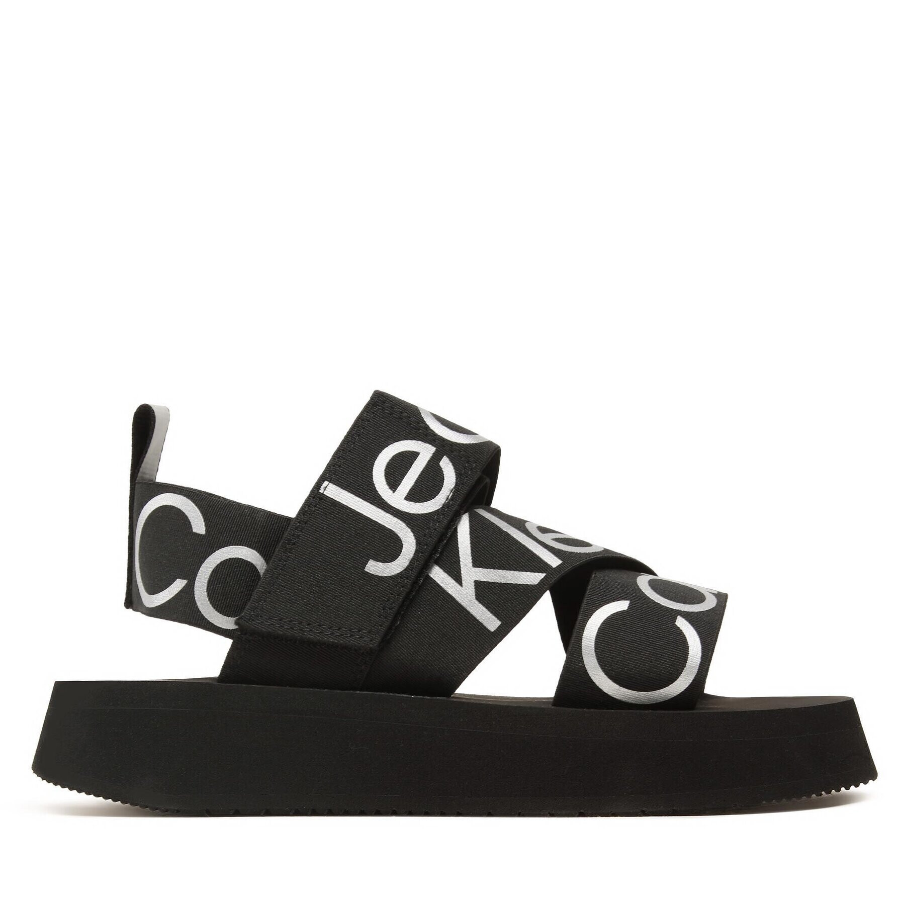 Calvin Klein Jeans Сандали Prefersato Sandal Webb YW0YW01071 Черен - Pepit.bg