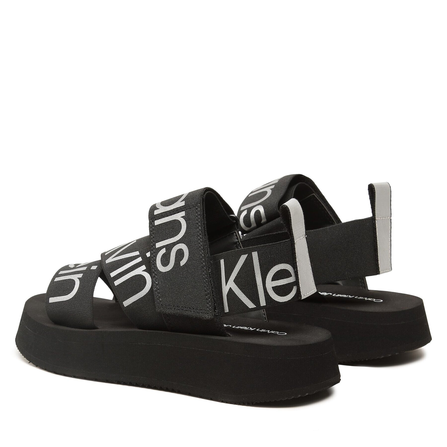 Calvin Klein Jeans Сандали Prefersato Sandal Webb YW0YW01071 Черен - Pepit.bg